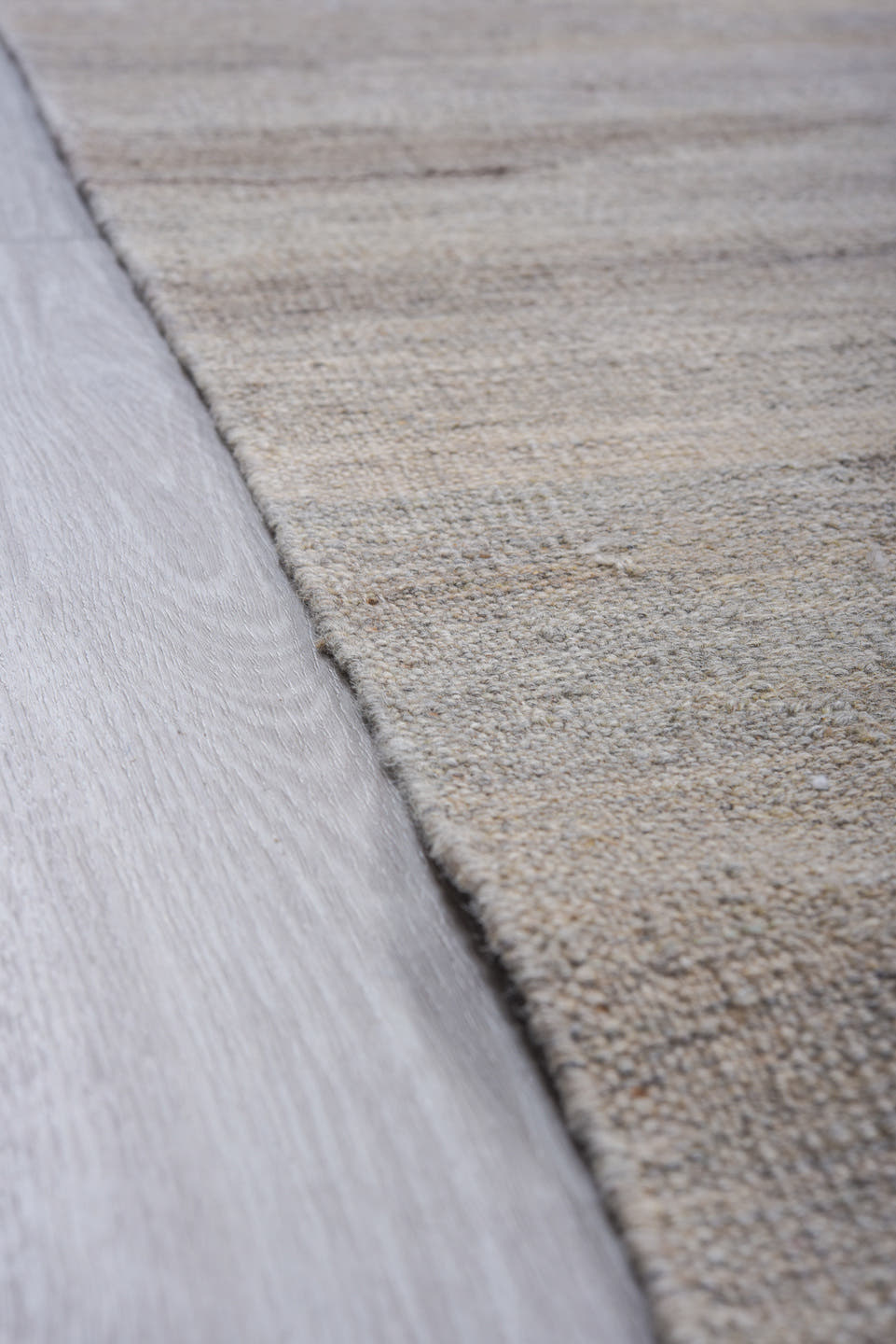 8' x 12' one-of-a-kind handmade vintage Kilim large size rug. Color palette: gray, ivory, taupe, charcoal, greige, beige