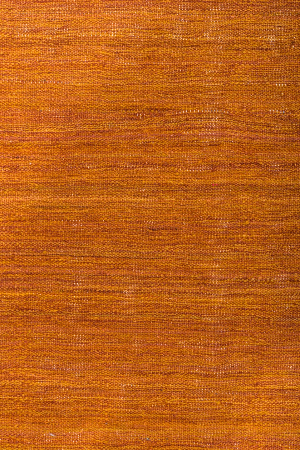 8' x 12' one-of-a-kind handmade vintage Kilim large size rug. Color palette: terra cotta, ochre, rust, ivory, taupe