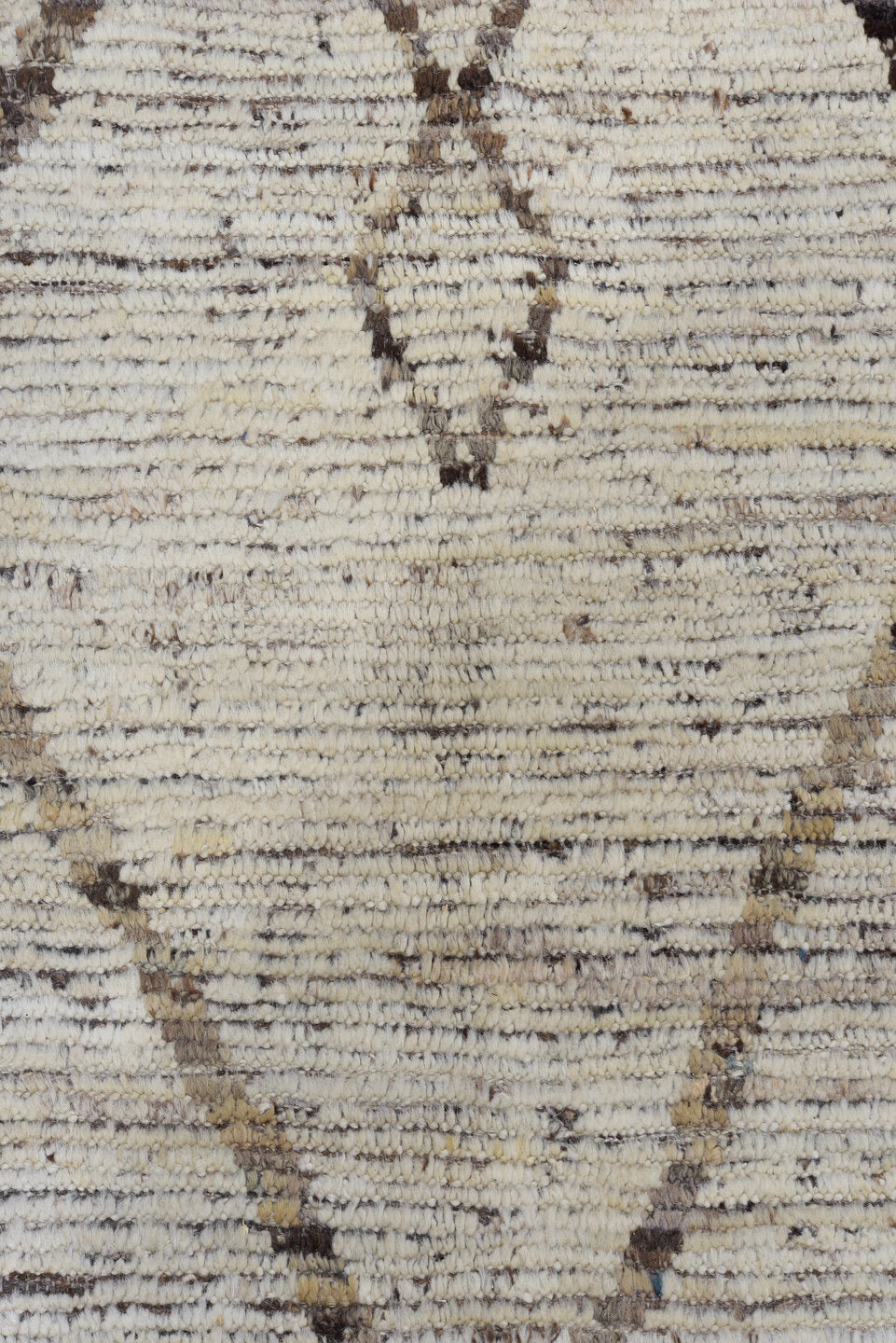 10' x 13' one-of-a-kind handmade vintage Tulu large size rug. Color palette: black, dark gray, gainsboro, gray, light gray