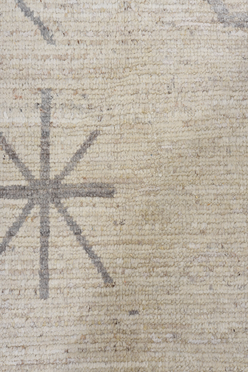 10' x 13' one-of-a-kind handmade vintage Tulu large size rug. Color palette: black, dark gray, dim gray, gainsboro, gray