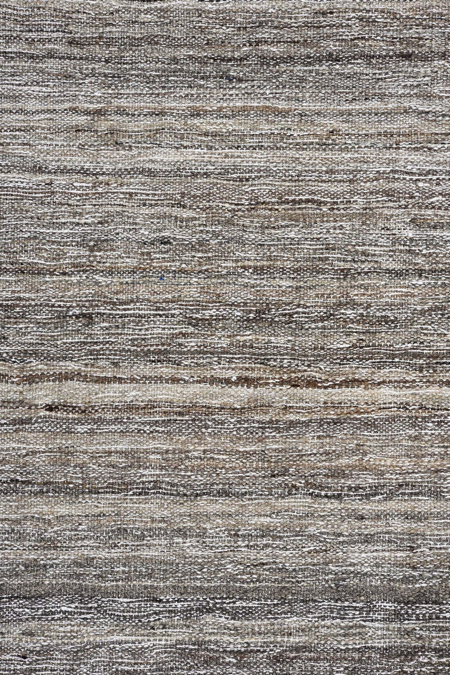 2' x 9' one-of-a-kind handmade vintage Kilim runner rug. Color palette: taupe, ivory, brown, gray, charcoal, beige, black