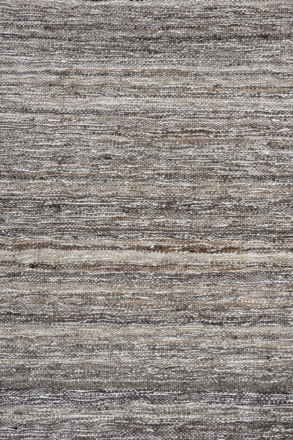 2' x 9' one-of-a-kind handmade vintage Kilim runner rug. Color palette: taupe, ivory, brown, gray, charcoal, beige, black