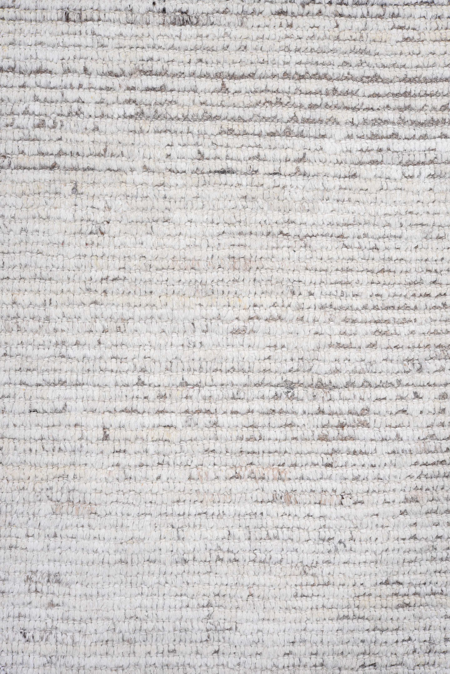 2' x 15' one-of-a-kind handmade vintage Tulu runner rug. Color palette: ivory, taupe, gray, cream, beige