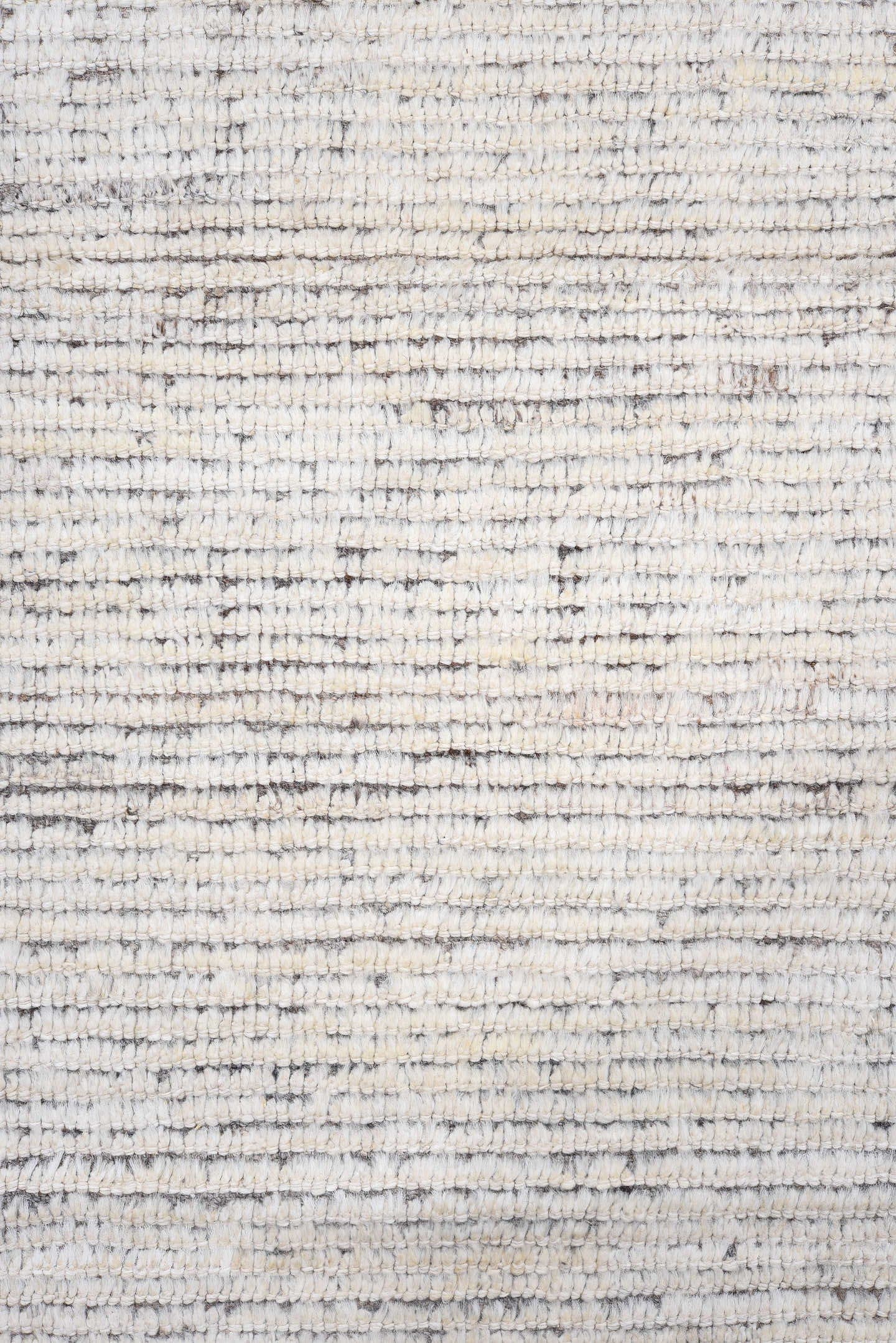 3' x 10' one-of-a-kind handmade vintage Tulu runner rug. Color palette: ivory, charcoal, gray, taupe, black, beige