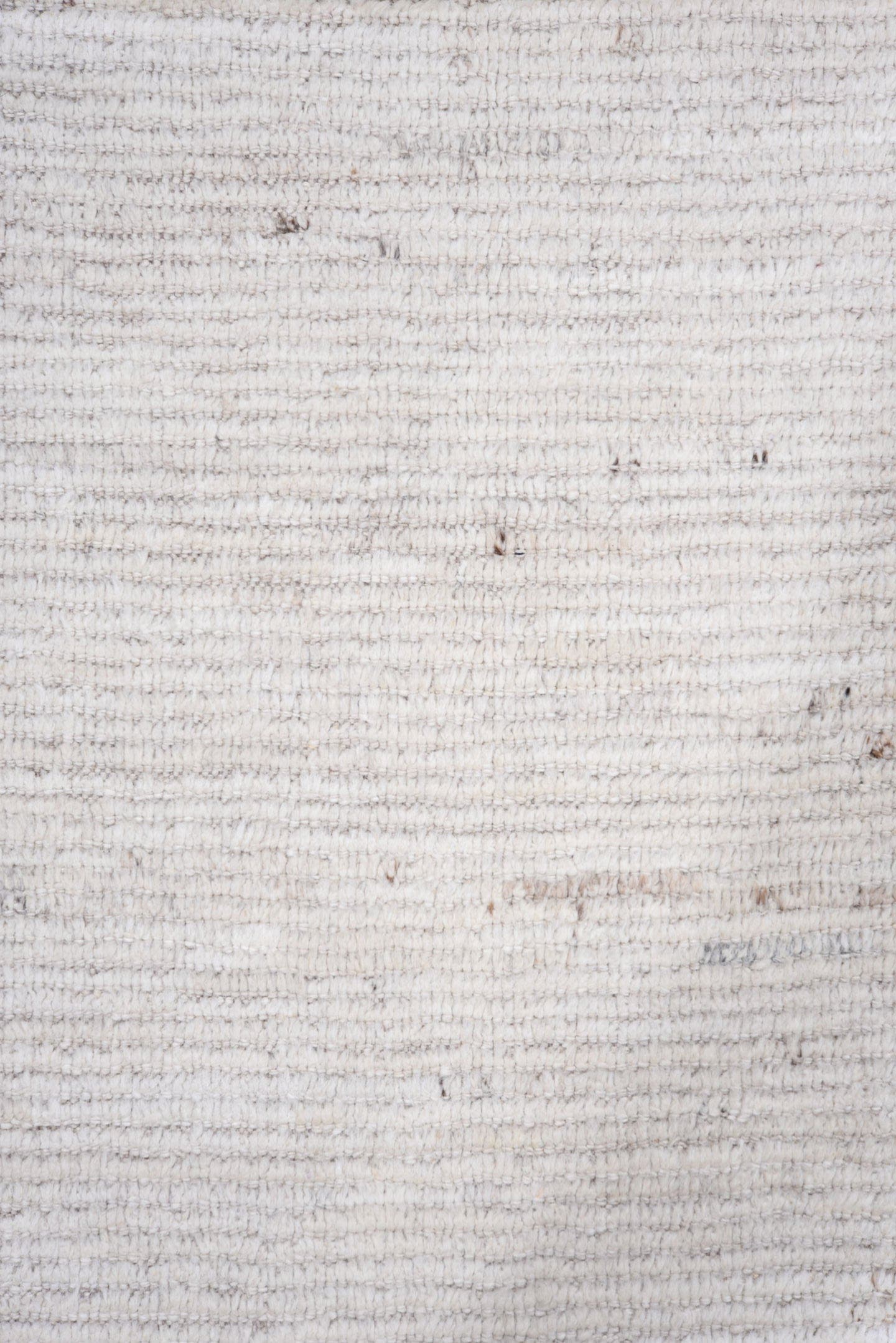 3' x 15' one-of-a-kind handmade vintage Tulu runner rug. Color palette: ivory, cream, taupe, light gray, beige, gray