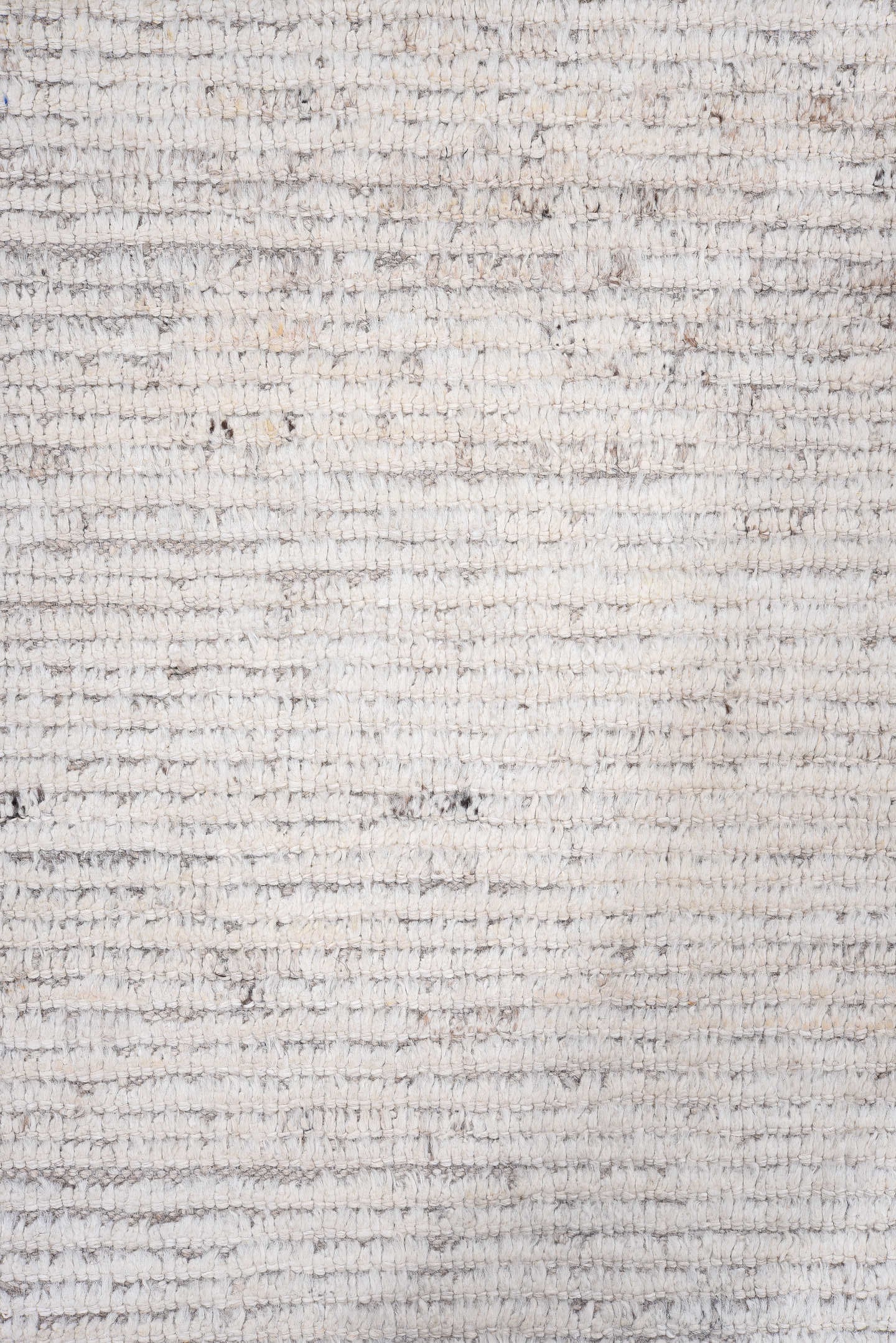 3' x 10' one-of-a-kind handmade vintage Tulu runner rug. Color palette: ivory, taupe, gray, cream, beige