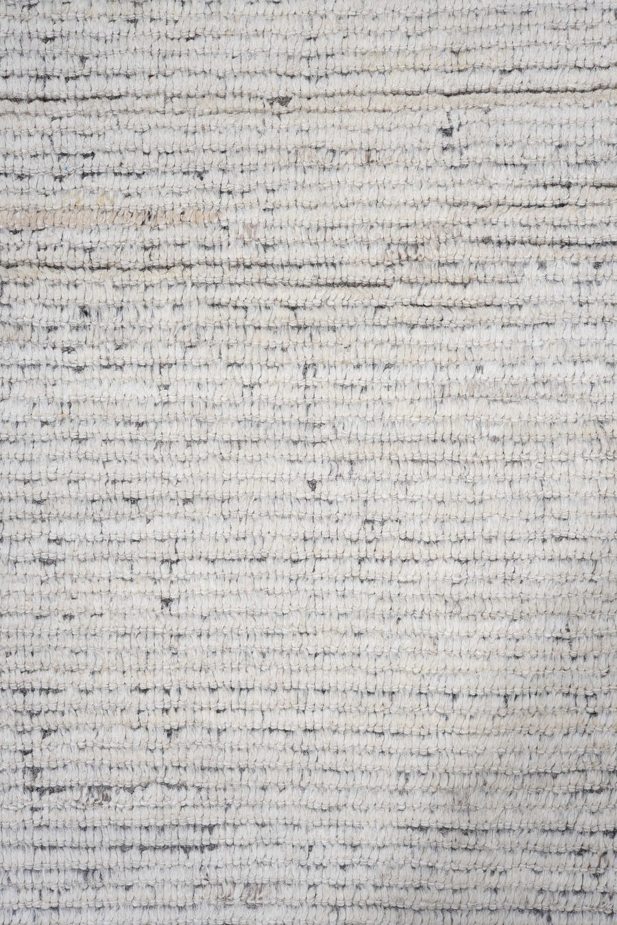 3' x 10' one-of-a-kind handmade vintage Tulu runner rug. Color palette: ivory, charcoal, gray, black