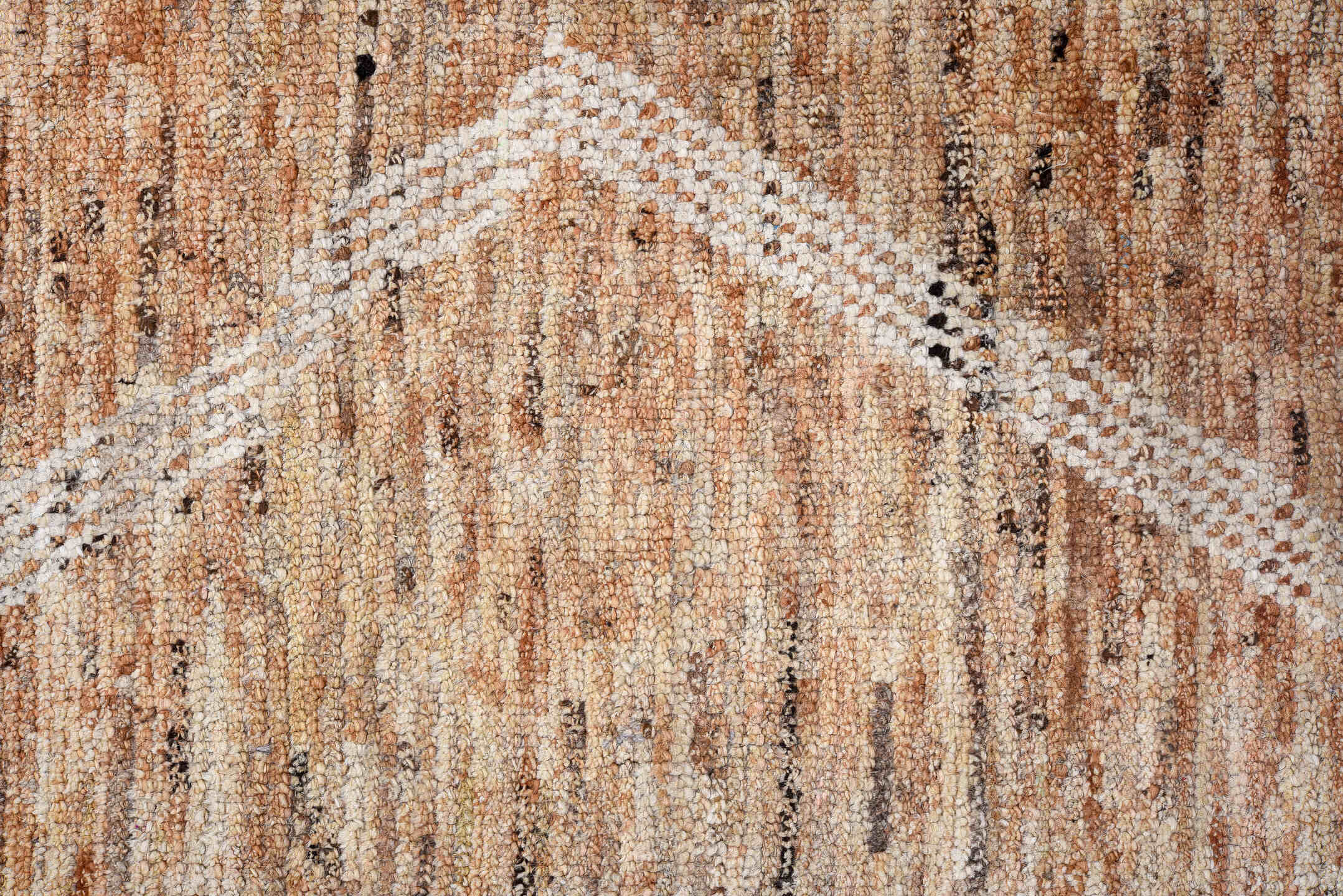 3' x 11' one-of-a-kind handmade vintage Tulu runner rug. Color palette: black, brown, dim gray, gray, light gray, off-white