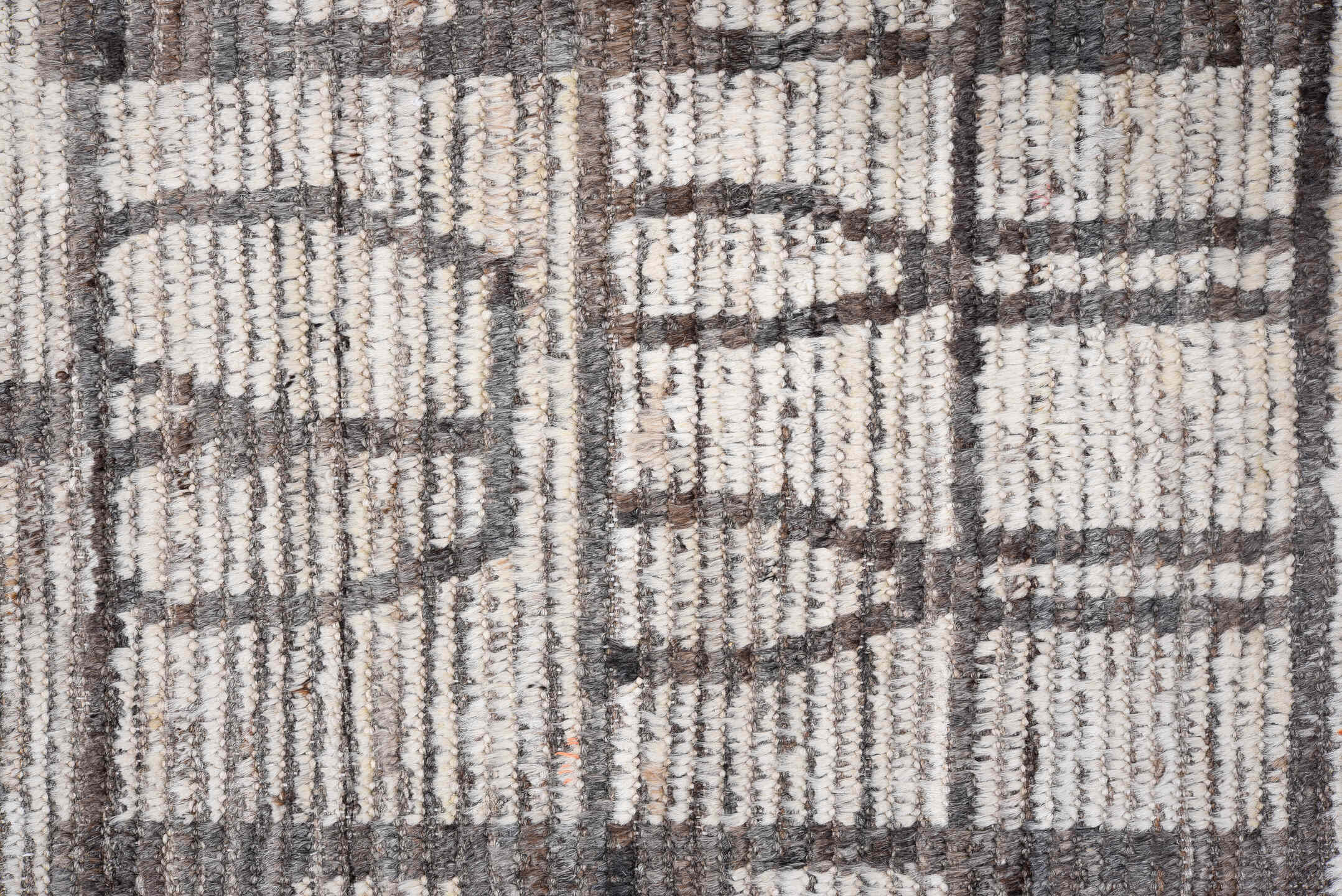 3' x 16' one-of-a-kind handmade vintage Tulu runner rug. Color palette: black, dark gray, dim gray, gainsboro, gray