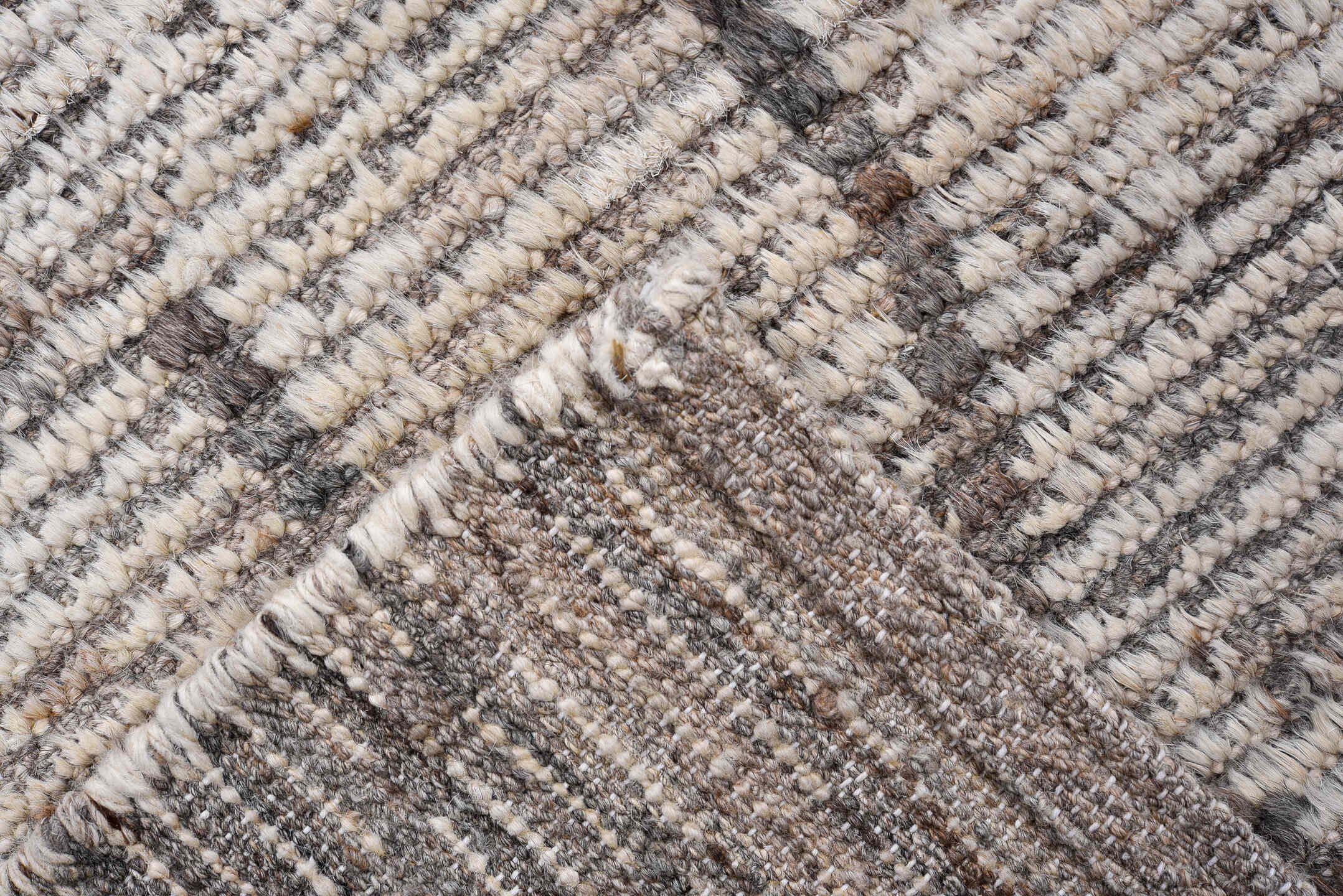 3' x 16' one-of-a-kind handmade vintage Tulu runner rug. Color palette: black, dark gray, dim gray, gainsboro, gray