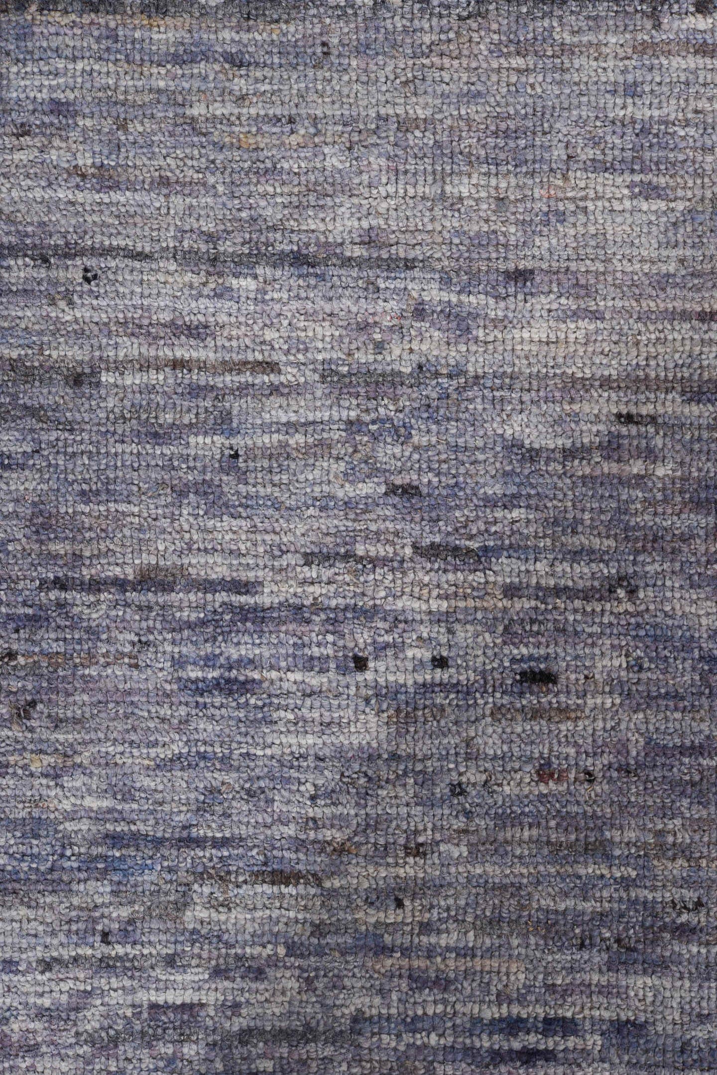 9' x 11' one-of-a-kind handmade vintage Tulu large size rug. Color palette: slate, ivory, gray, charcoal, taupe, pale blue