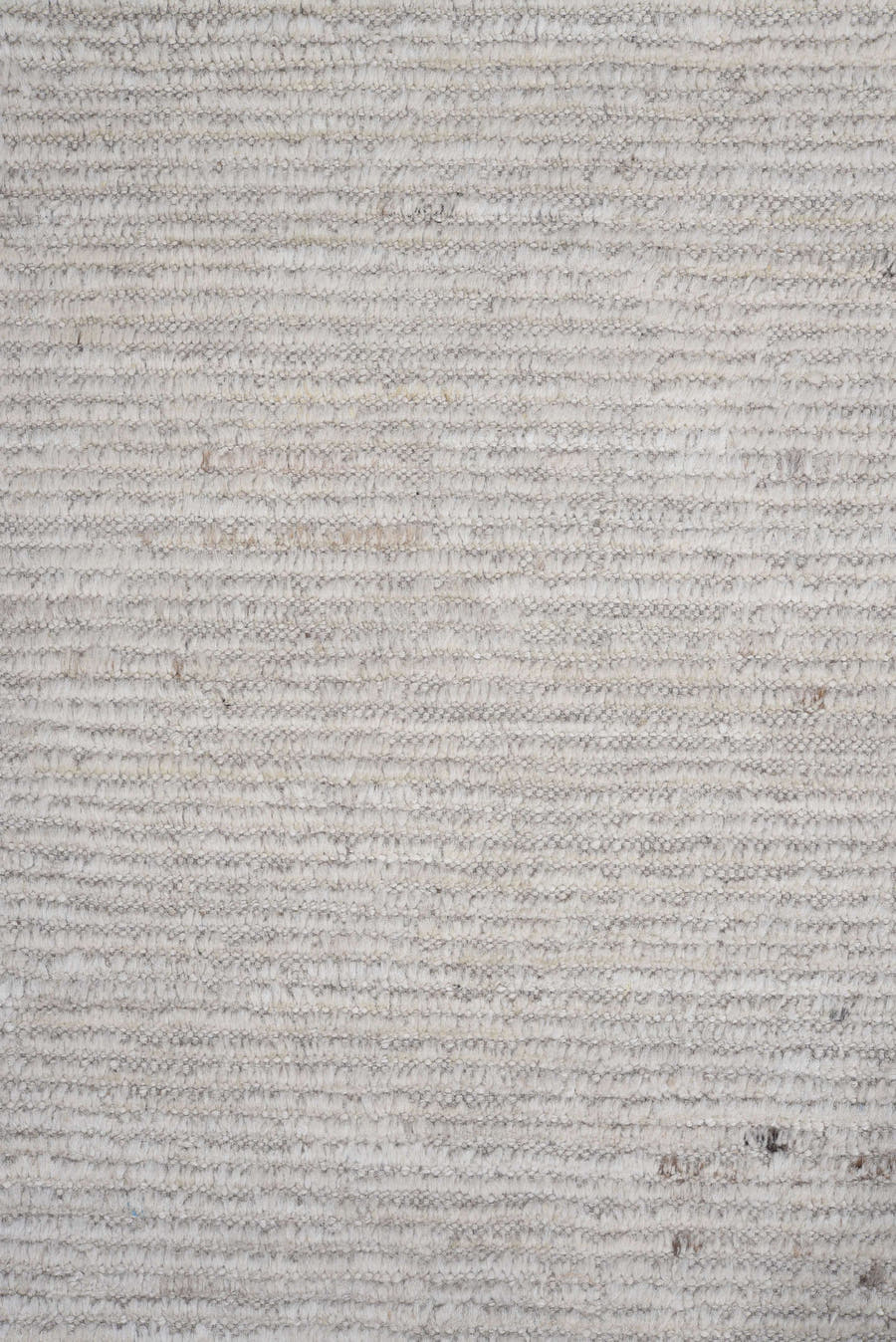 8' x 9' one-of-a-kind handmade vintage Tulu rug. Color palette: ivory, cream, taupe, light gray, beige, charcoal, gray