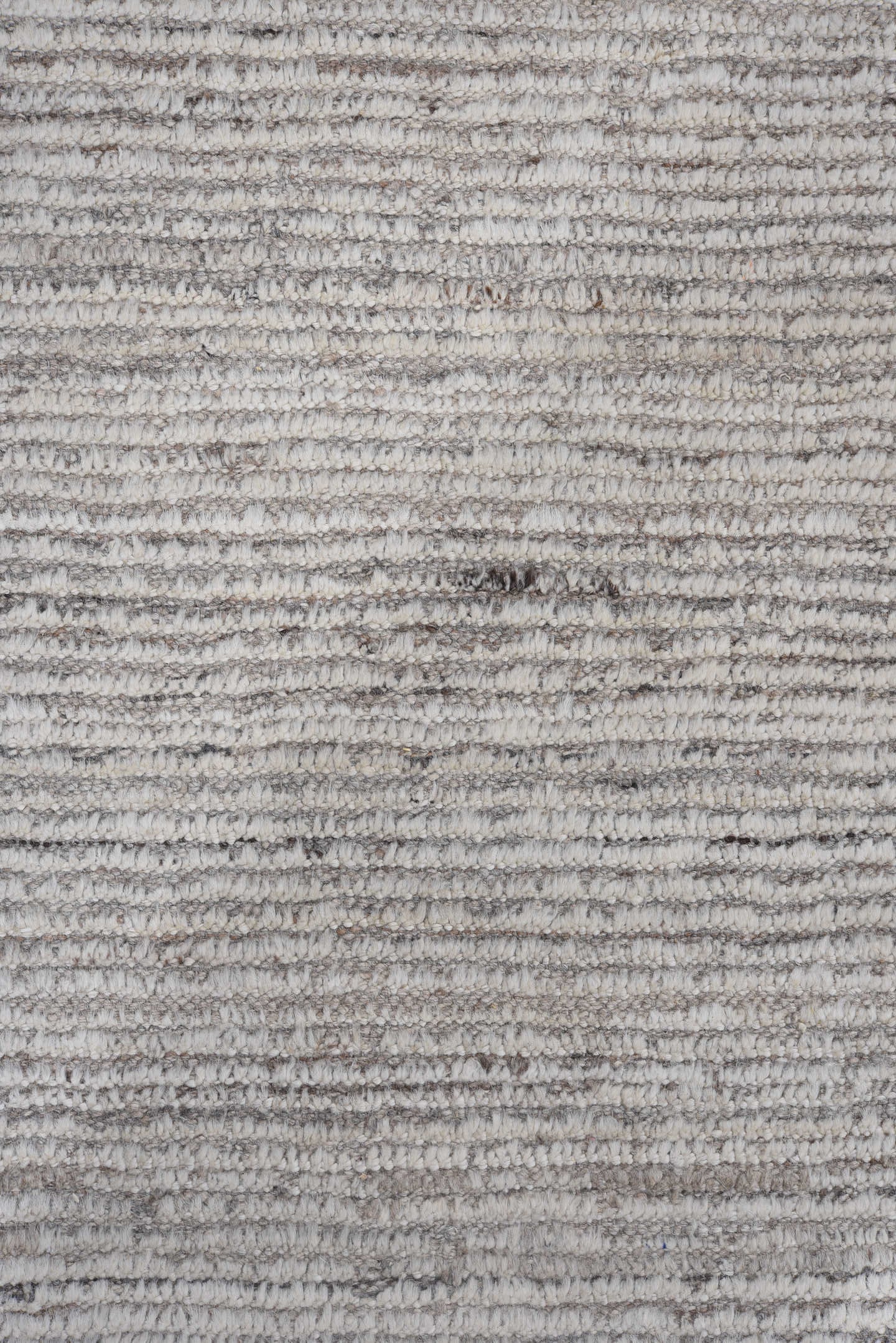 8' x 9' one-of-a-kind handmade vintage Tulu large size rug. Color palette: ivory, gray, taupe, charcoal, beige, black