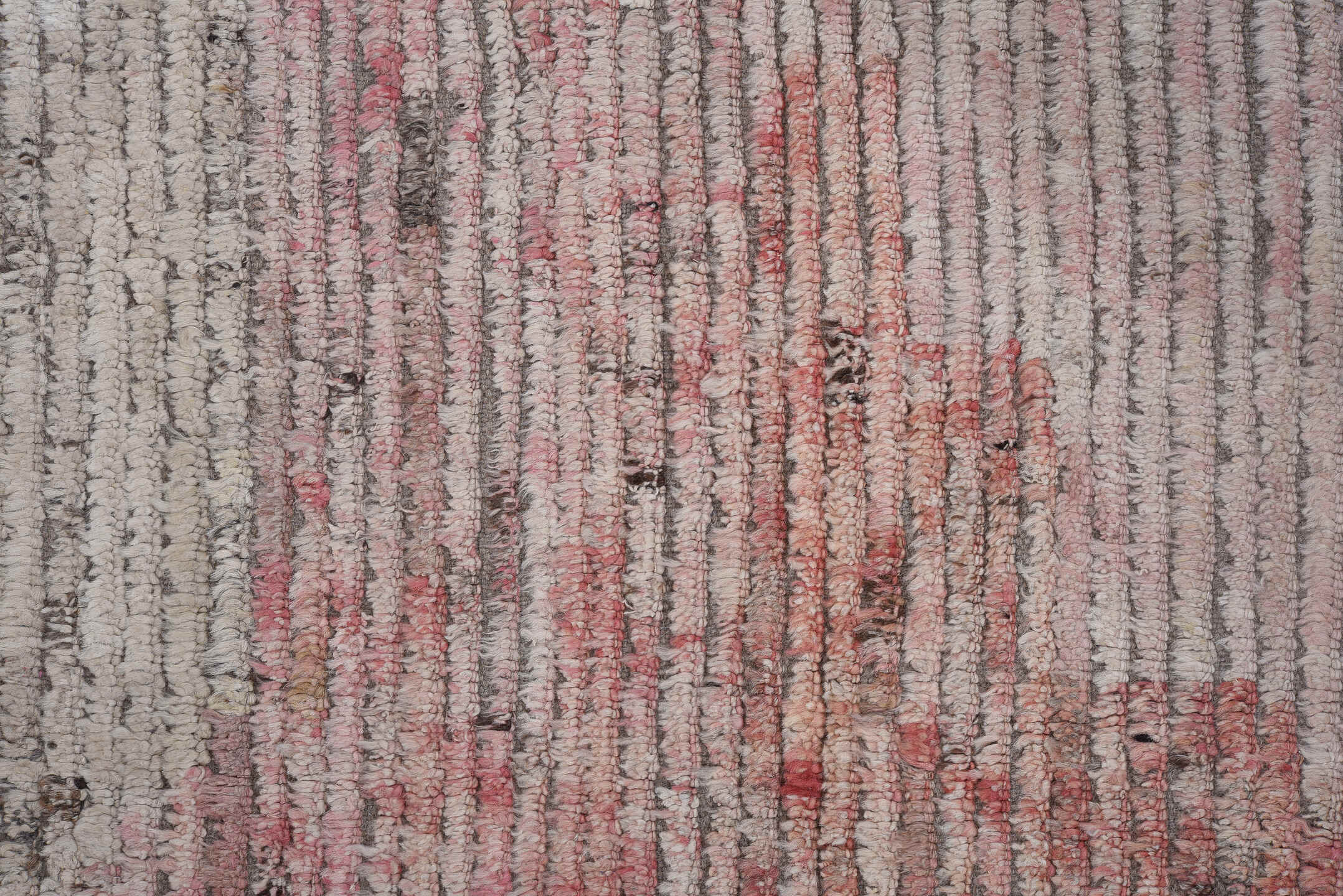 10' x 13' one-of-a-kind handmade vintage Tulu large size rug. Color palette: black, brown, dark gray, dim gray, gainsboro