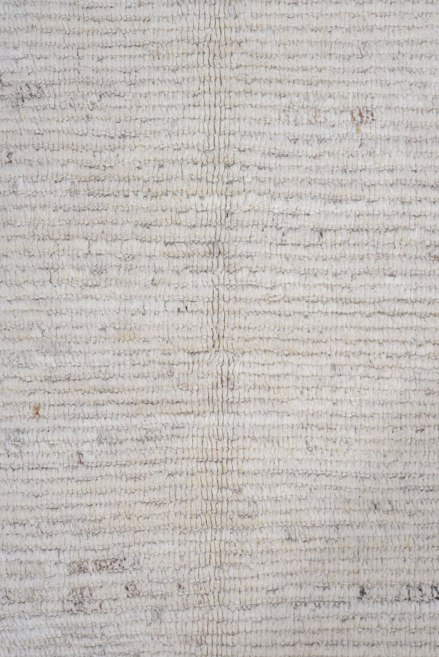 6' x 15' one-of-a-kind handmade vintage Tulu rug. Color palette: ivory, cream, taupe, beige, charcoal, gray, black