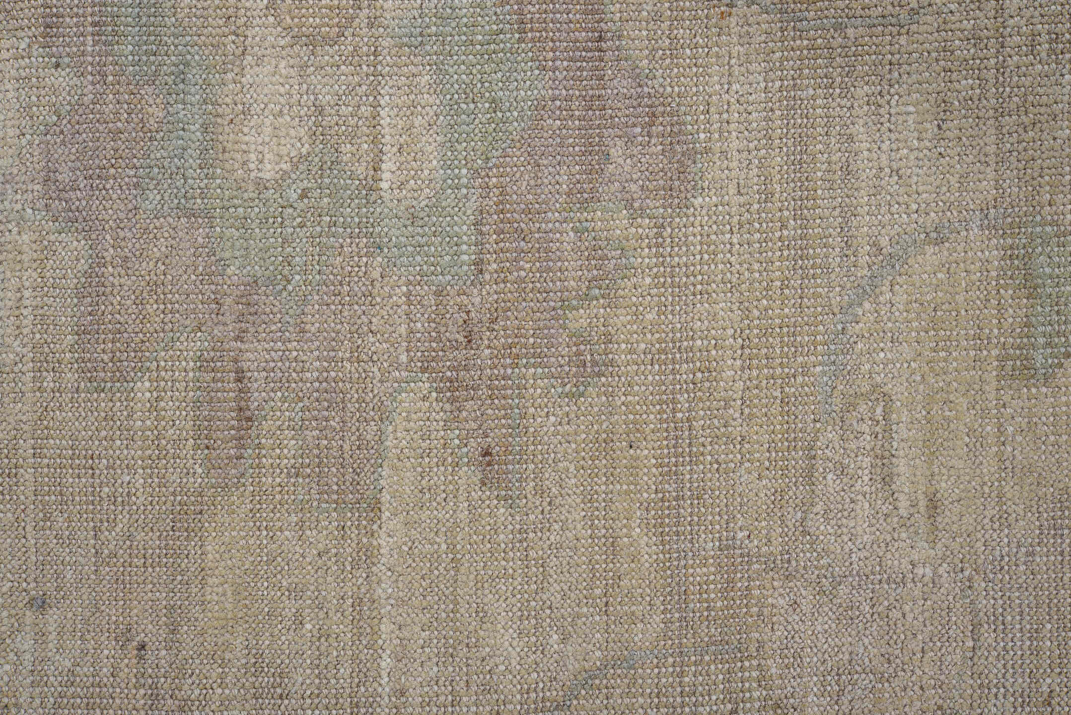 10' x 13' one-of-a-kind handmade vintage Oushak large size rug. Color palette: dim gray, gray, light gray, pink, silver