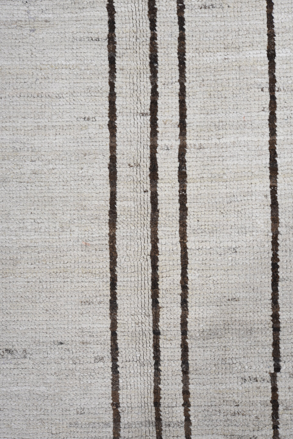 9' x 11' one-of-a-kind handmade vintage Tulu large size rug. Color palette: black, blue, brown, dark gray, gray, light blue