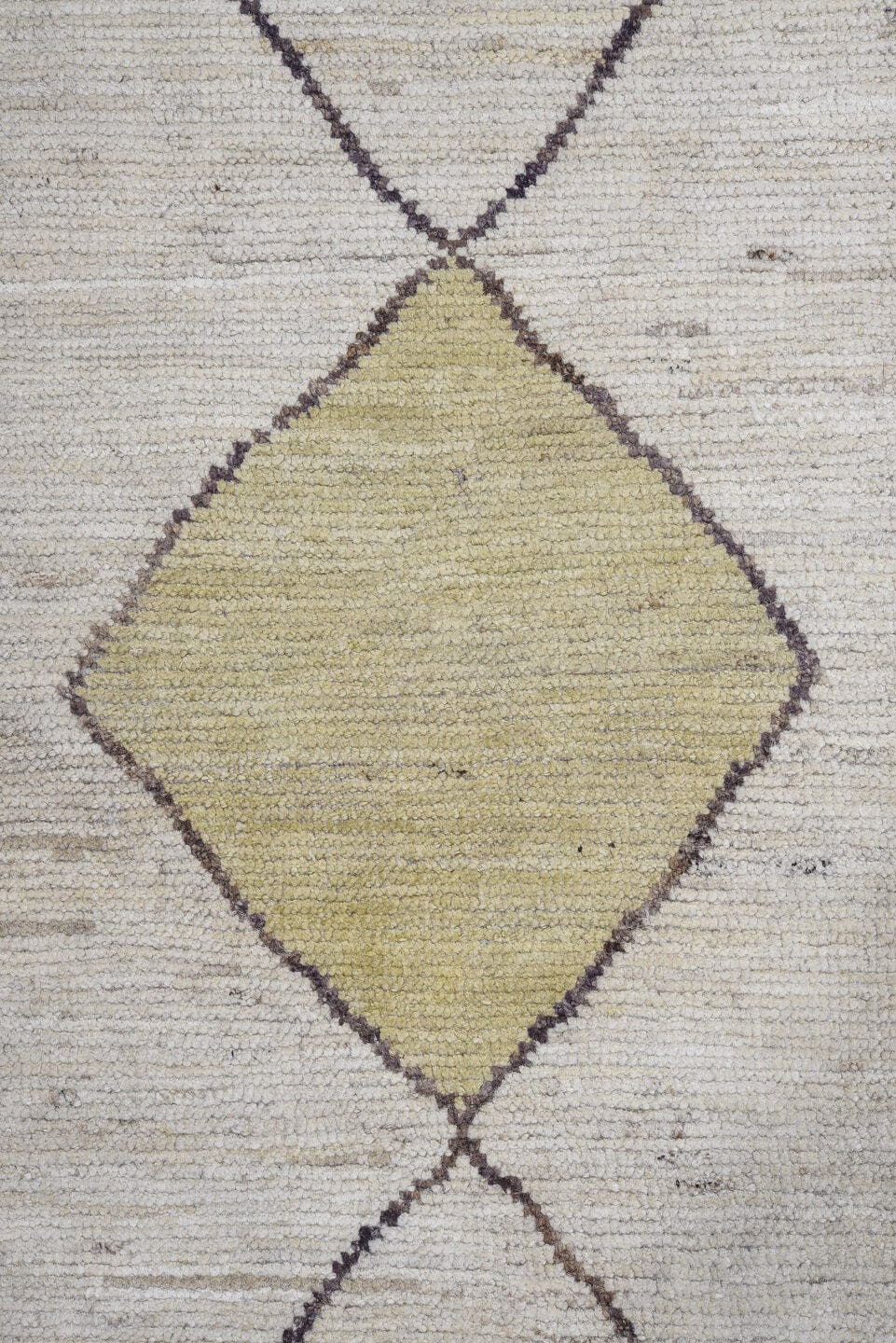 13' x 20' one-of-a-kind handmade vintage Tulu oversize rug. Color palette: ivory, taupe, camel, sky_blue, pale_gold