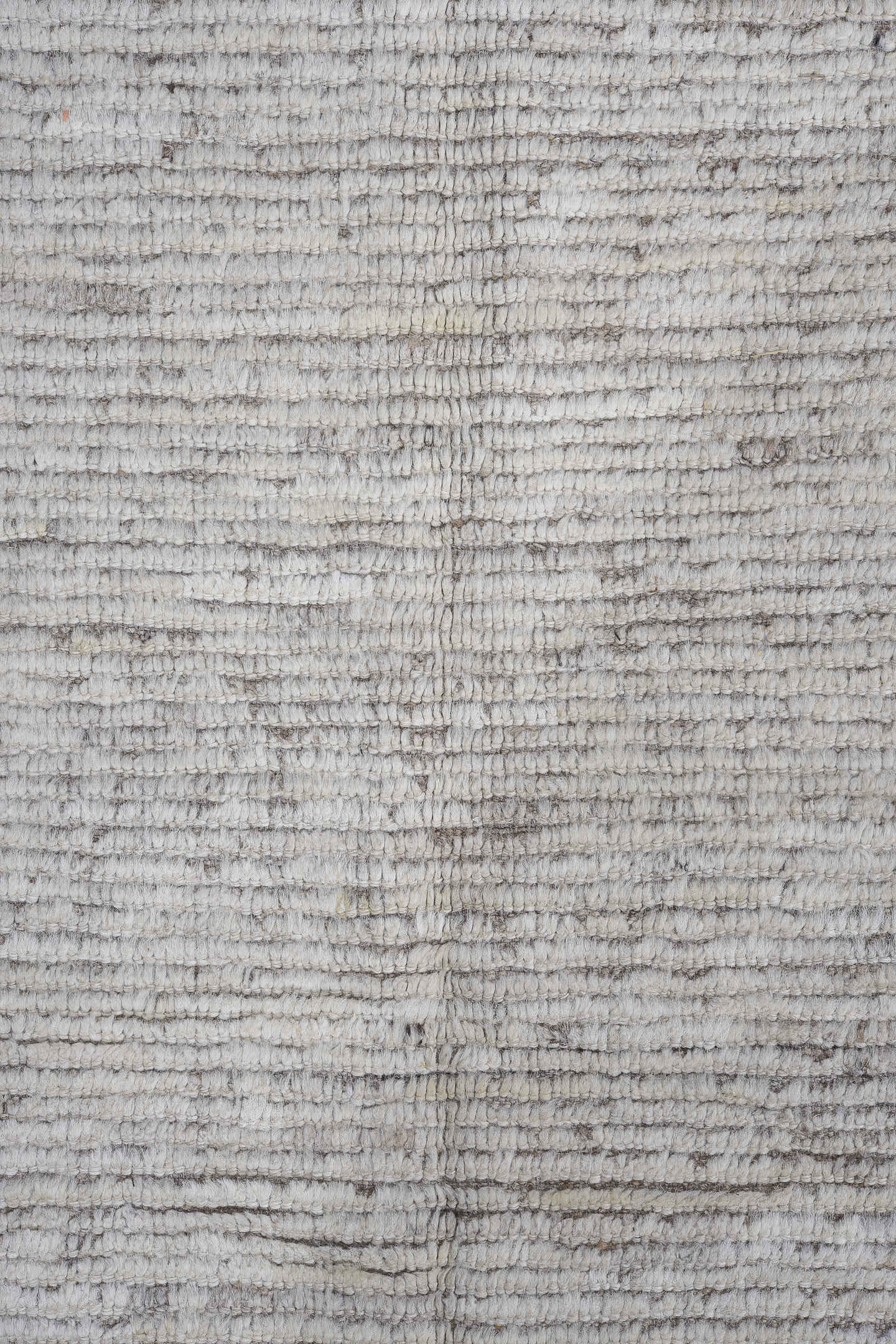 7' x 14' one-of-a-kind handmade vintage Tulu large size rug. Color palette: ivory, taupe, cream, beige, gray