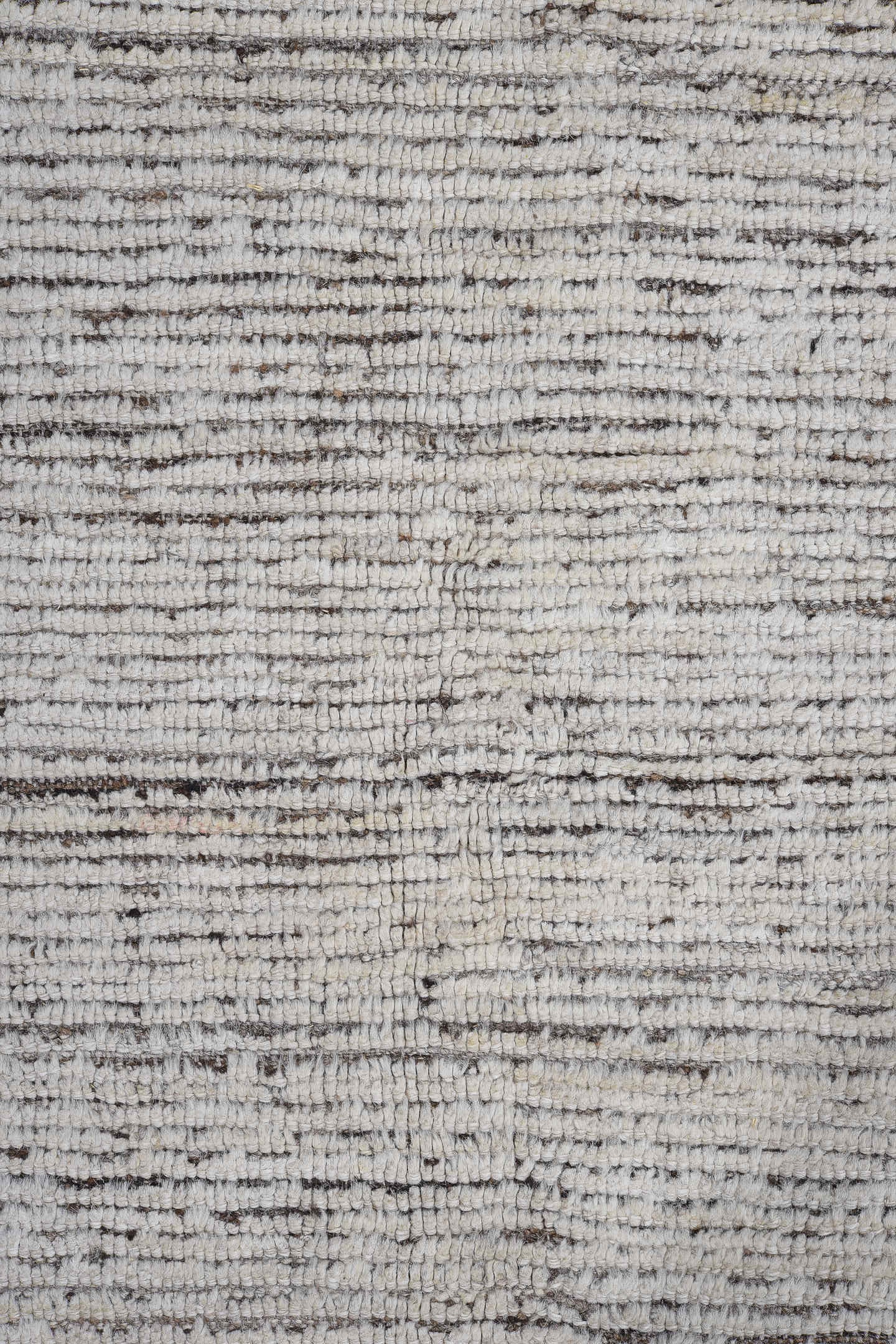 13' x 16' one-of-a-kind handmade vintage Tulu oversize rug. Color palette: ivory, charcoal, taupe, brown, gray, black, beige