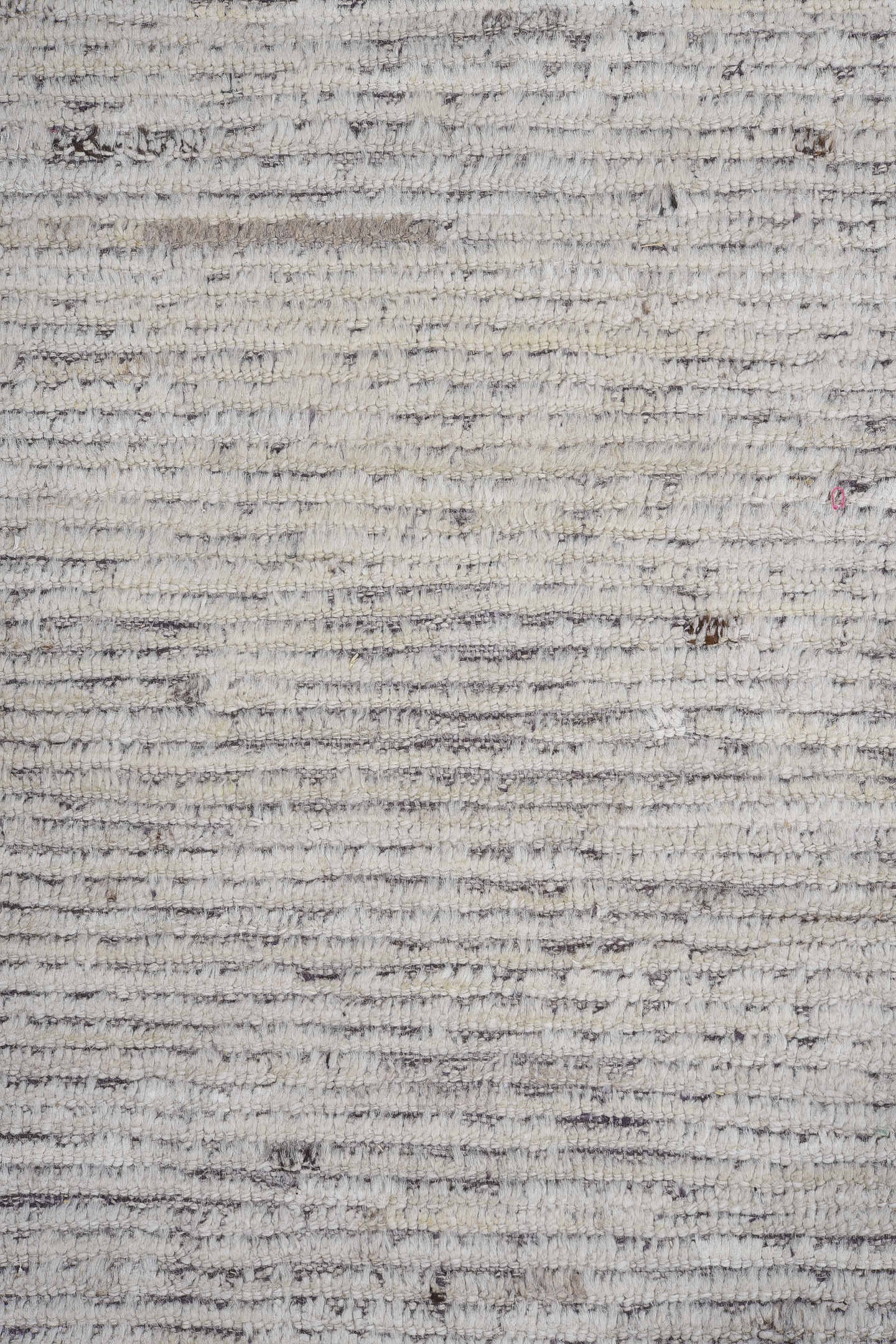 13' x 16' one-of-a-kind handmade vintage Tulu oversize rug. Color palette: ivory, taupe, gray, charcoal, beige, black
