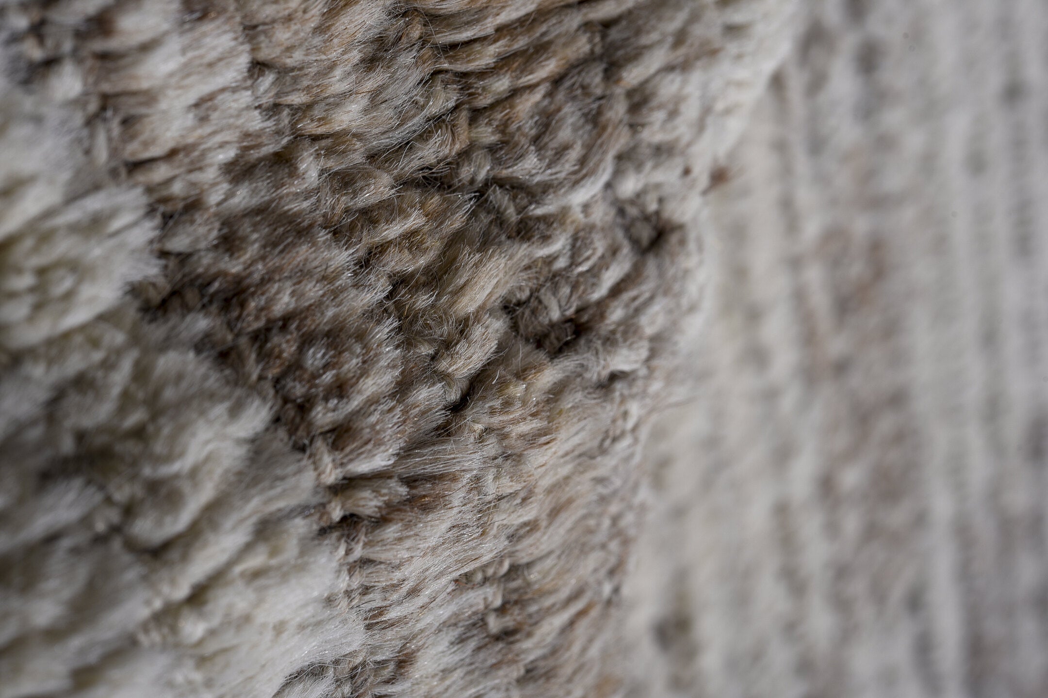 13' x 15' one-of-a-kind handmade vintage Tulu oversize rug. Color palette: dark gray, dim gray, gainsboro, gray, light gray