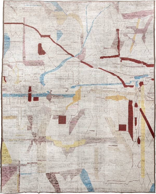 Abstract Gold Rugs