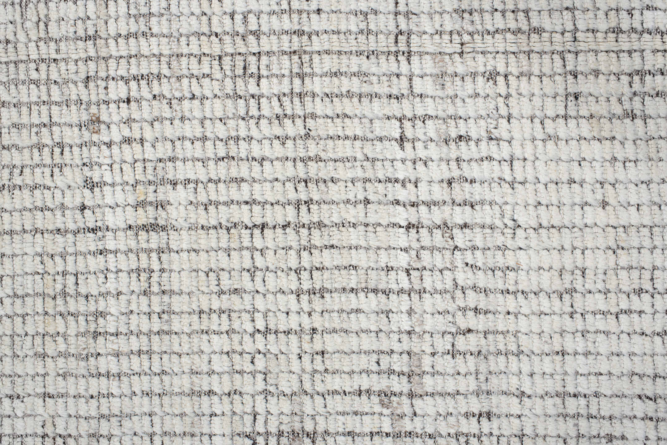 9' x 11' one-of-a-kind handmade vintage Tulu large size rug. Color palette: dark gray, dim gray, floral white, gainsboro