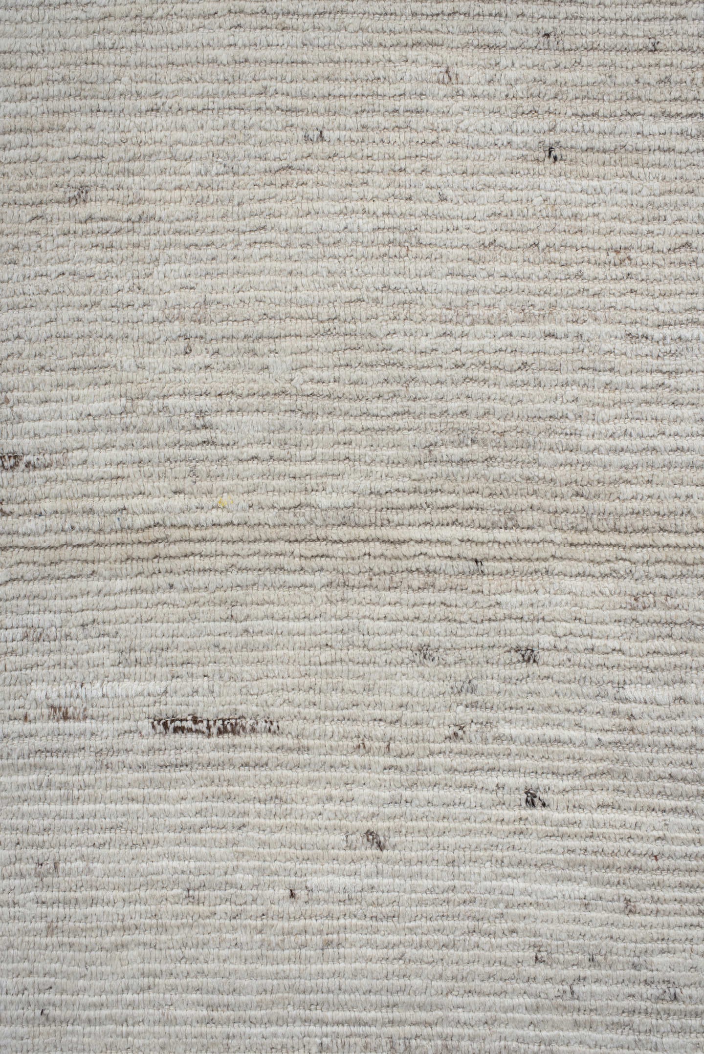3' x 18' one-of-a-kind handmade vintage Tulu runner rug. Color palette: ivory, cream, taupe, charcoal, beige, gray, black