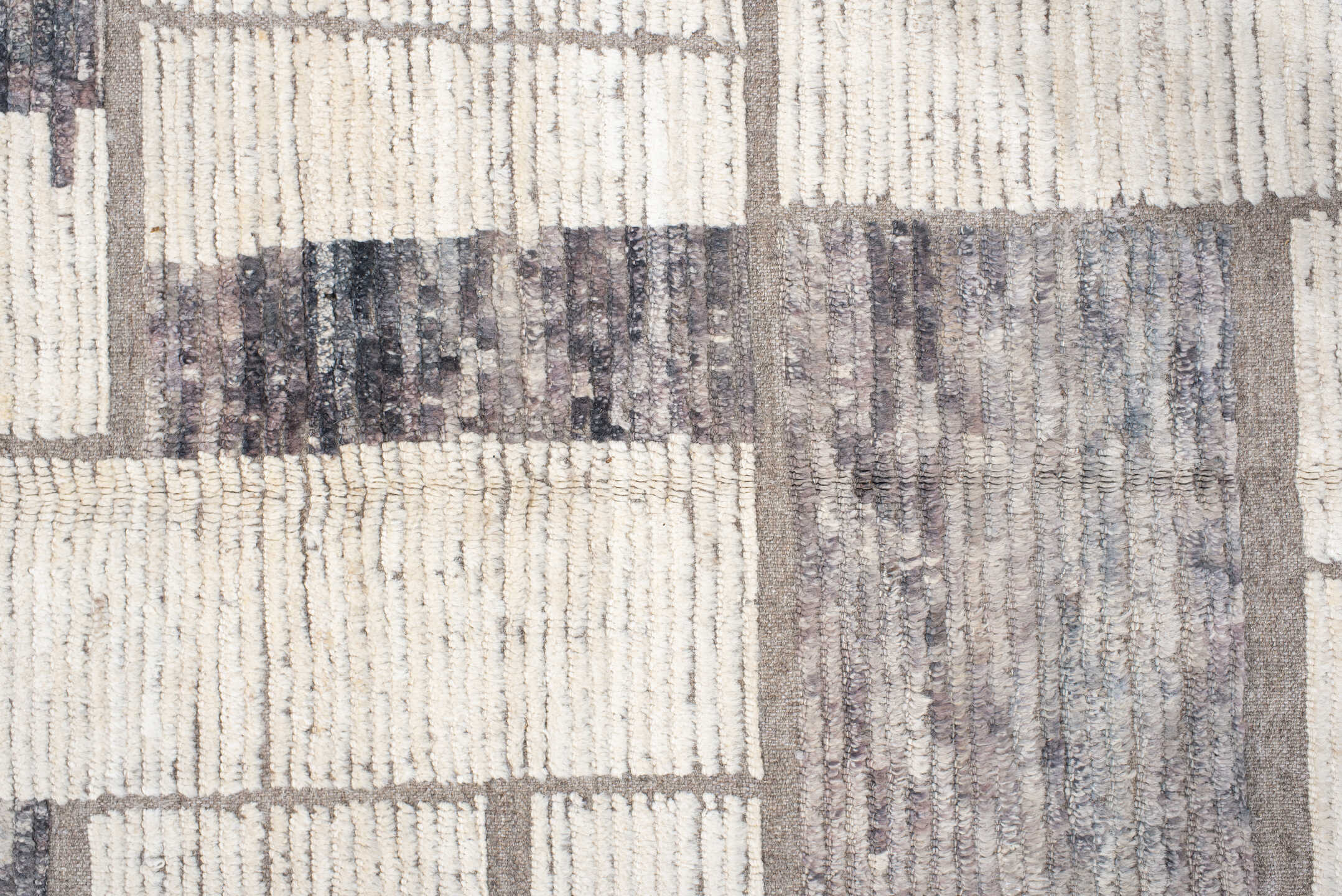 12' x 15' one-of-a-kind handmade vintage Tulu oversize rug. Color palette: blue, dark gray, dim gray, floral white