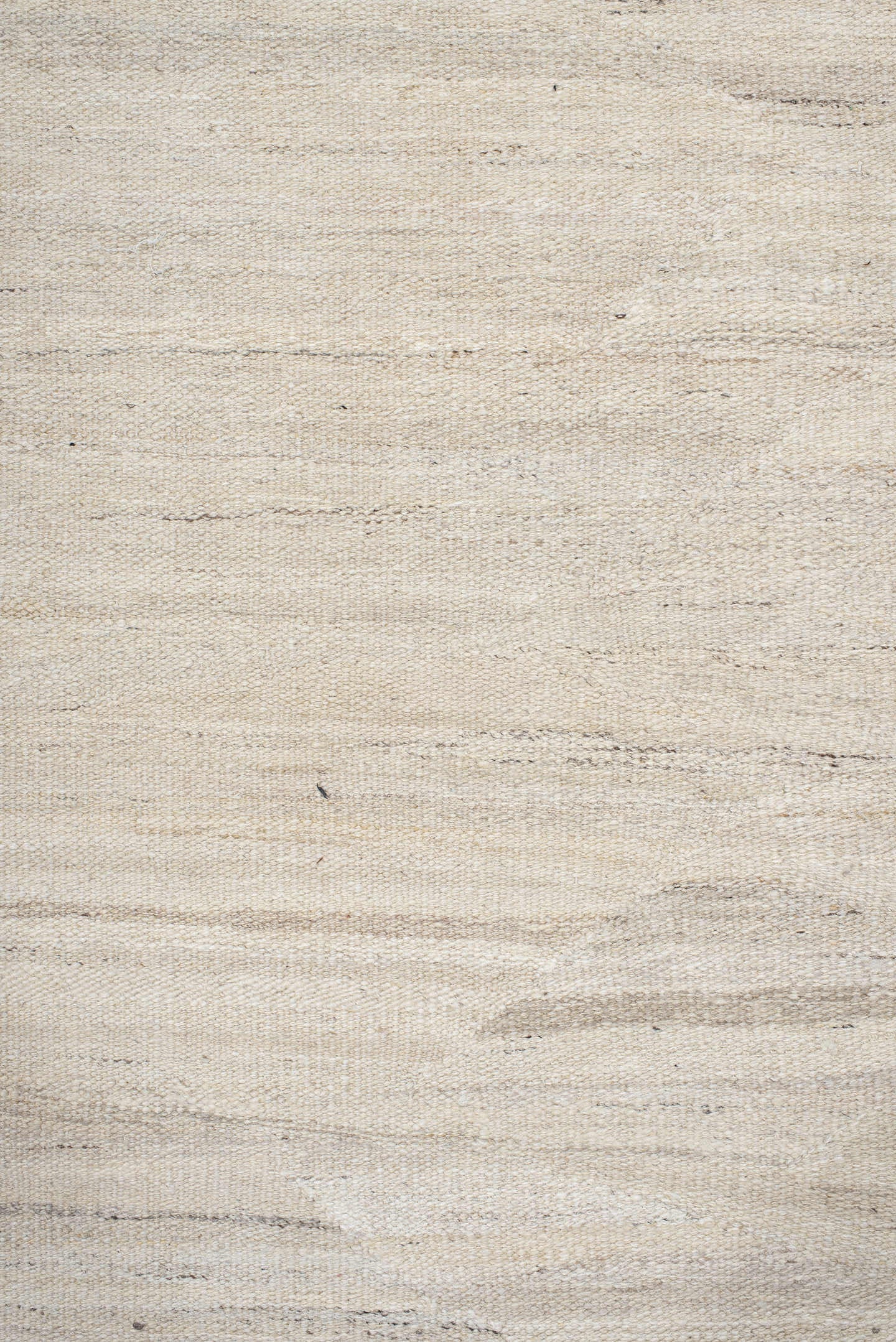 3' x 15' one-of-a-kind handmade vintage Kilim runner rug. Color palette: ivory, cream, beige, taupe, gray