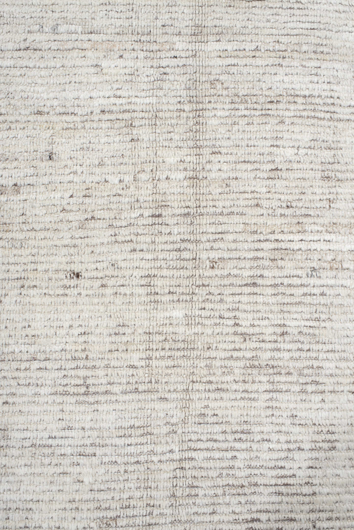 12' x 14' one-of-a-kind handmade vintage Tulu oversize rug. Color palette: ivory, taupe, beige, gray