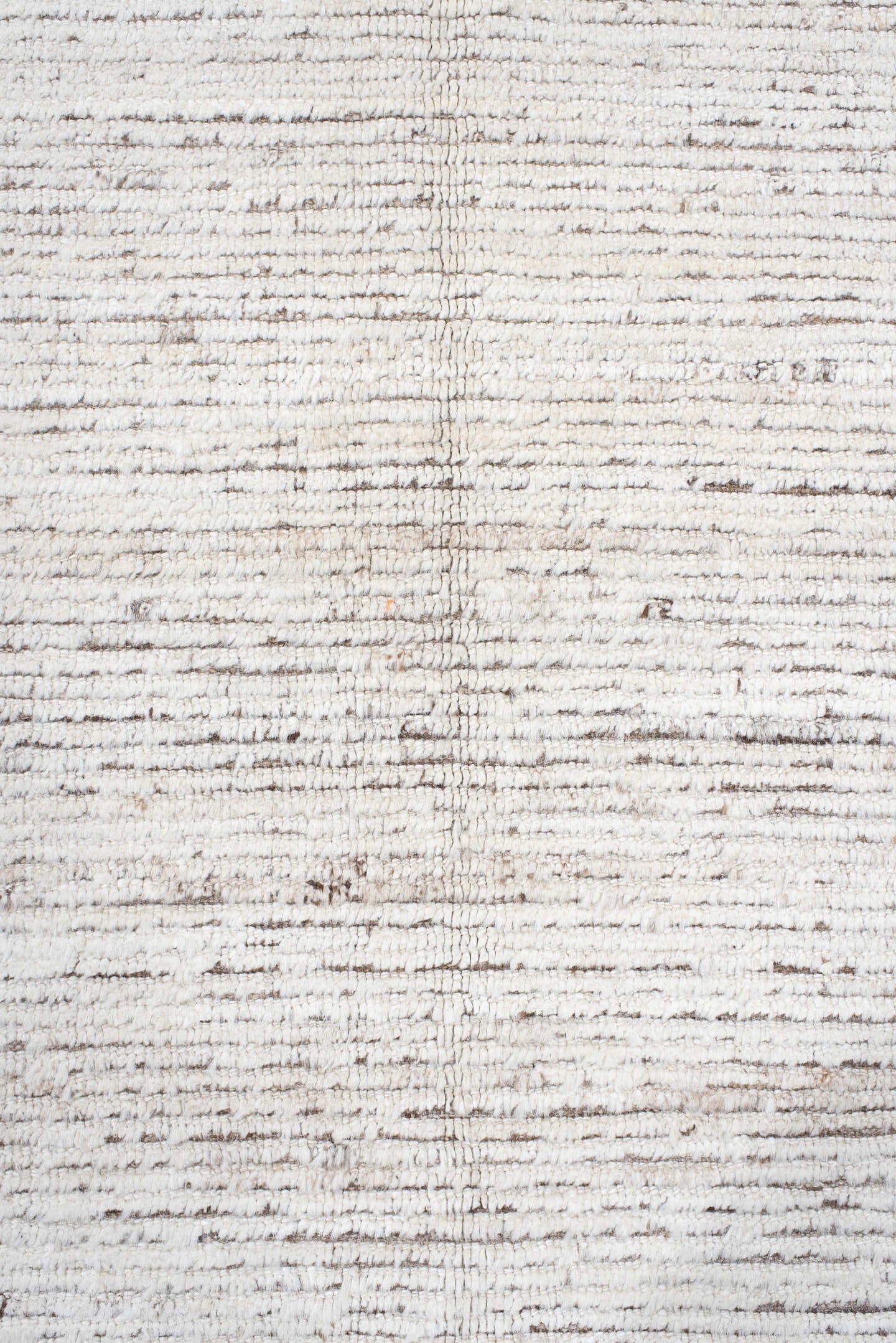 12' x 15' one-of-a-kind handmade vintage Tulu oversize rug. Color palette: ivory, taupe, beige, gray