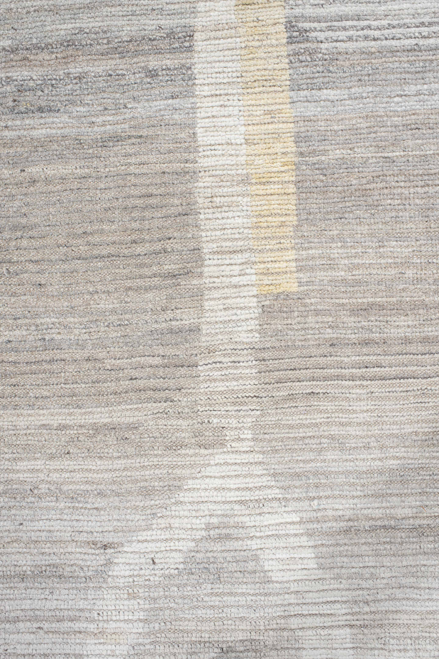 12' x 15' one-of-a-kind handmade vintage Tulu oversize rug. Color palette: ivory, gray, charcoal, sky_blue, cream, taupe