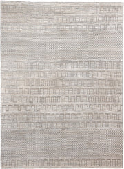 11' x 15' one-of-a-kind handmade vintage Tulu oversize rug. Color palette: ivory, taupe, gray, beige, cream