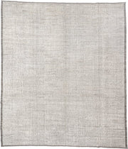 12' x 14' one-of-a-kind handmade vintage Tulu oversize rug. Color palette: ivory, taupe, gray, cream, beige
