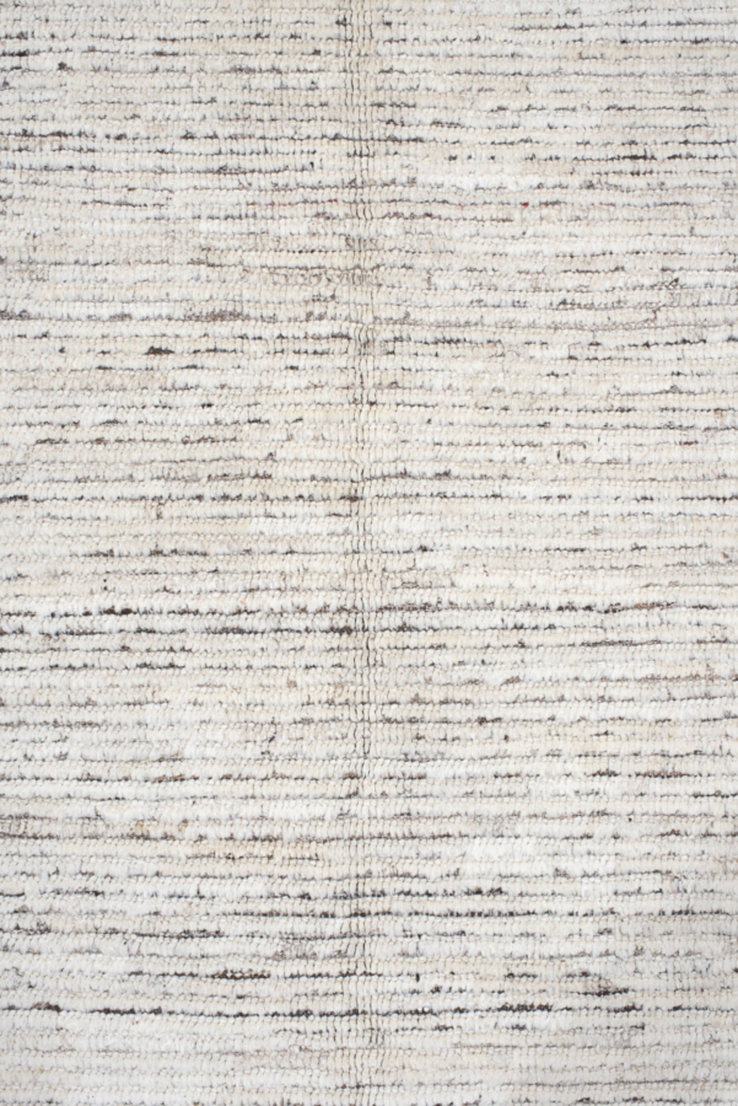 12' x 14' one-of-a-kind handmade vintage Tulu oversize rug. Color palette: ivory, charcoal, taupe, cream, gray, black, beige