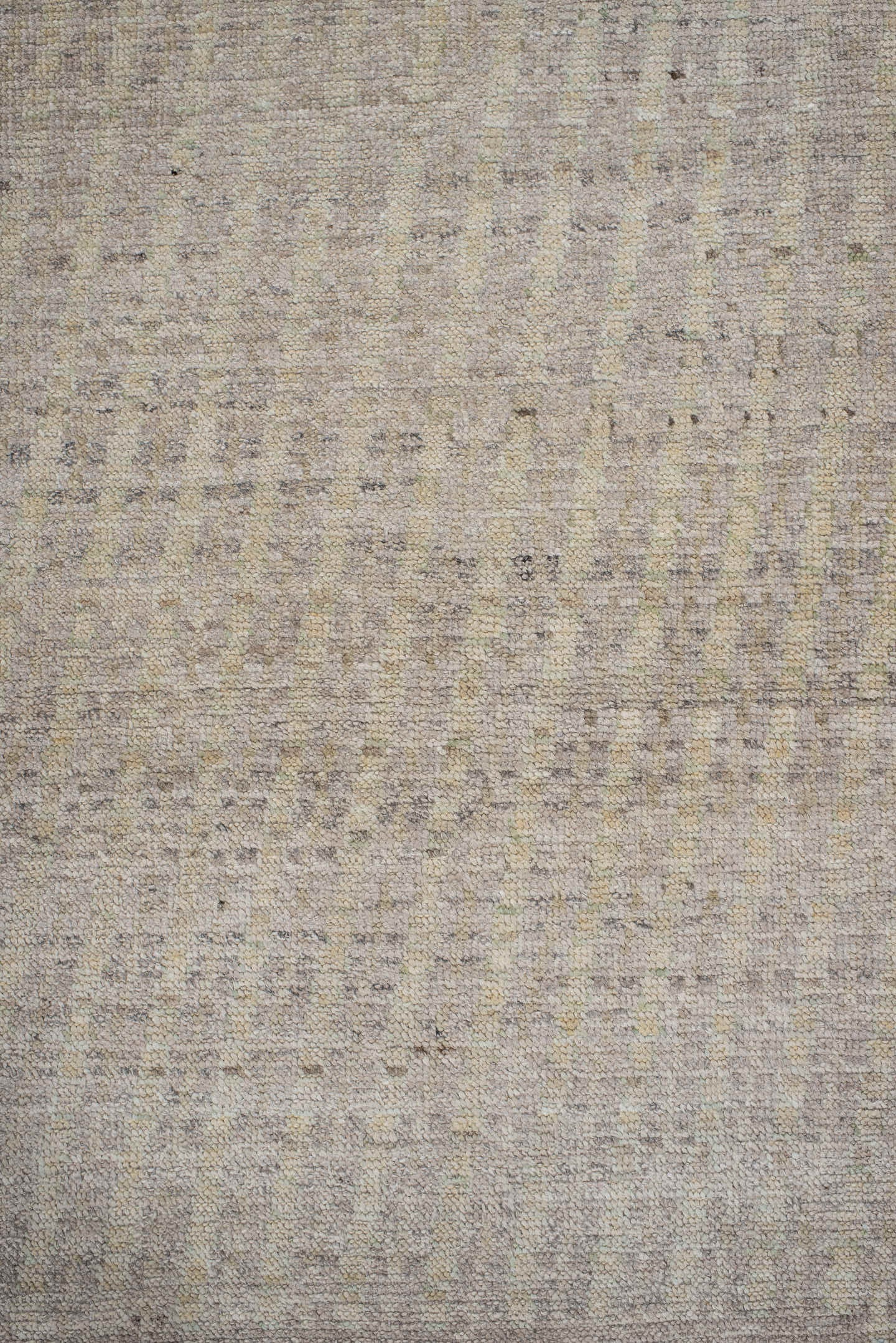 2' x 9' one-of-a-kind handmade vintage Kilim runner rug. Color palette: ivory, beige, taupe, pale blue, cream, gray