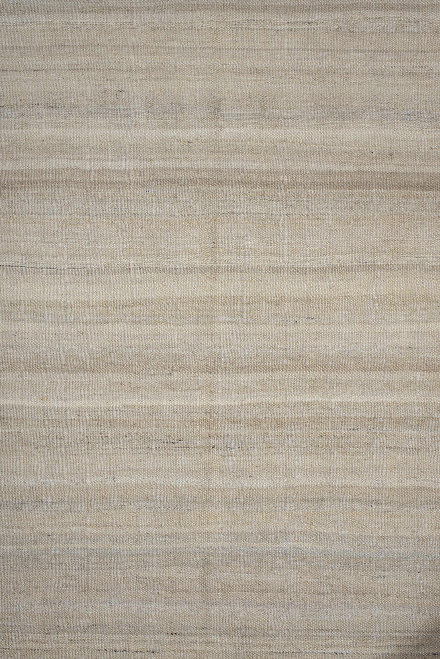 2' x 6' one-of-a-kind handmade vintage Kilim runner rug. Color palette: ivory, cream, beige, taupe, gray