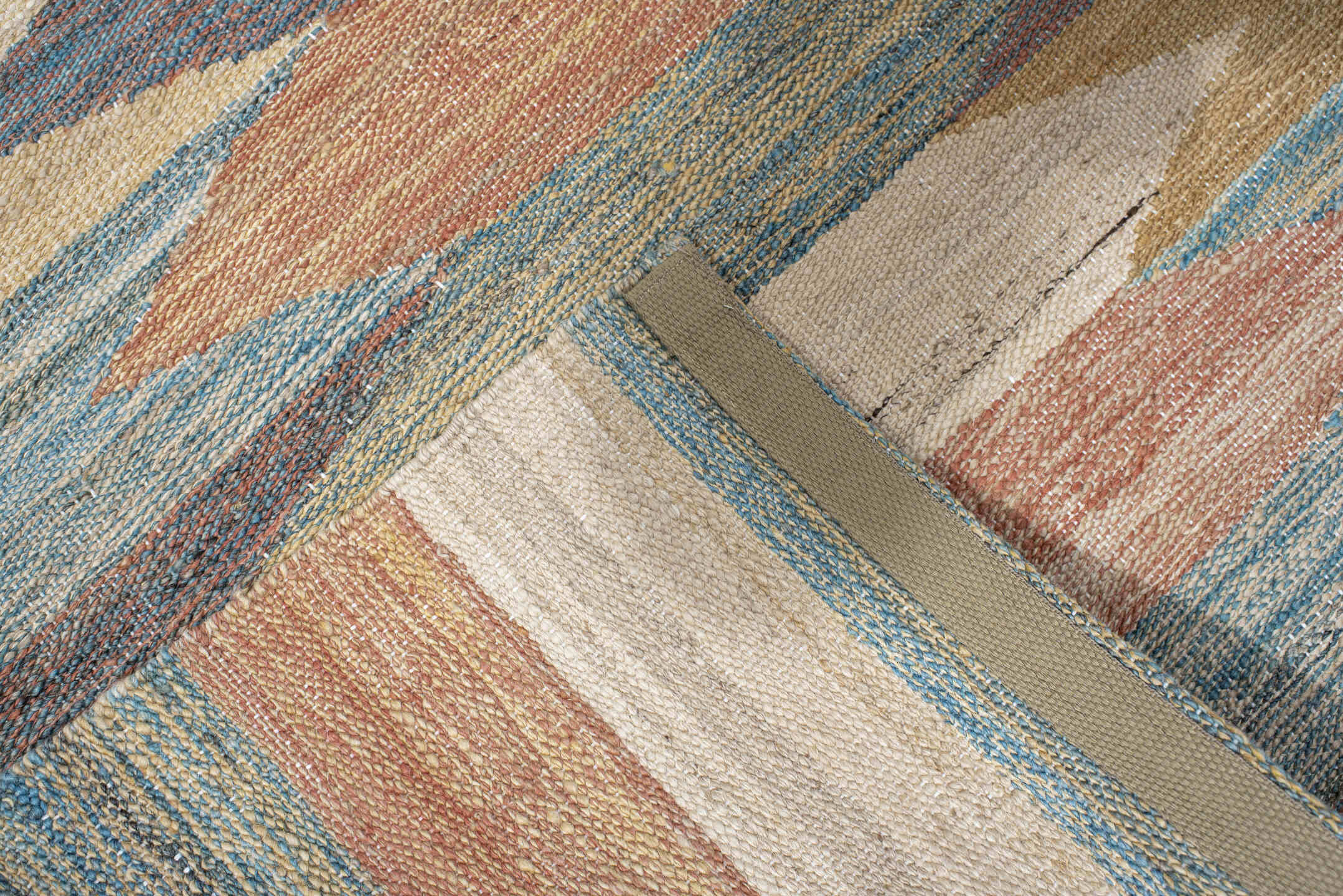 2' x 10' one-of-a-kind handmade vintage Kilim runner rug. Color palette: brown, dark gray, dim gray, gray, light gray