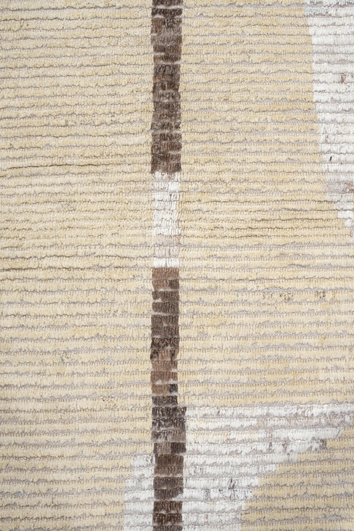 13' x 17' one-of-a-kind handmade vintage Tulu oversize rug. Color palette: ivory, brown, camel, taupe, cream, blush