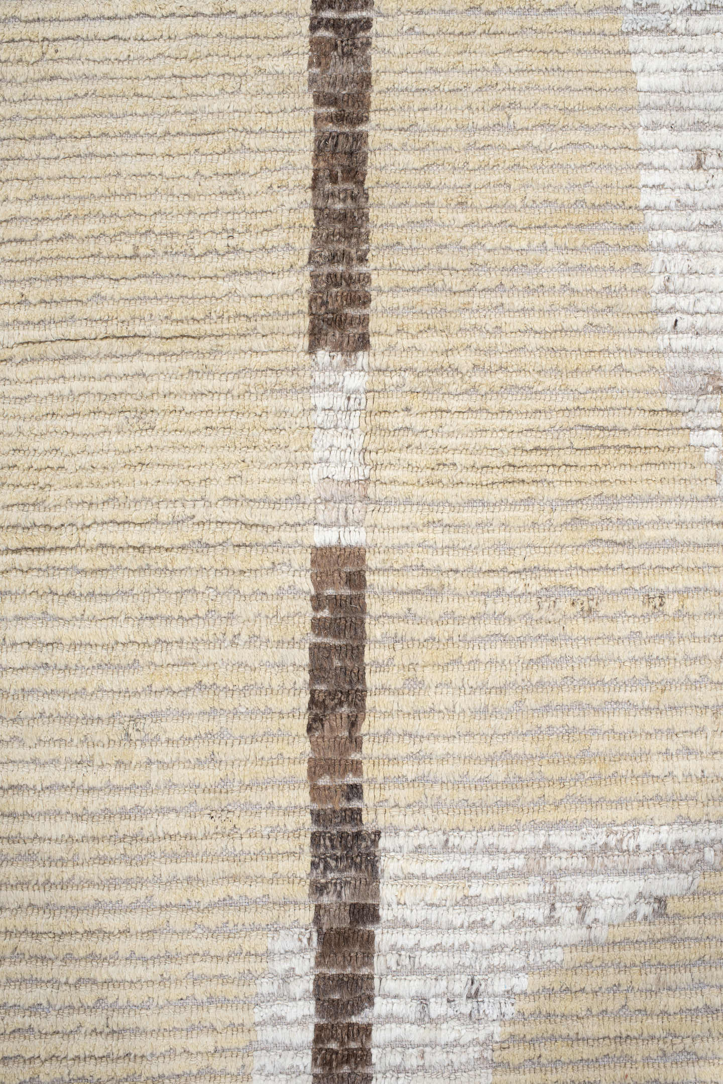 13' x 17' one-of-a-kind handmade vintage Tulu oversize rug. Color palette: ivory, brown, camel, taupe, cream, blush