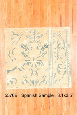 9' x 13' one-of-a-kind handmade vintage Kilim large size rug. Color palette: ivory, sage, cream, pale gold, green, gold