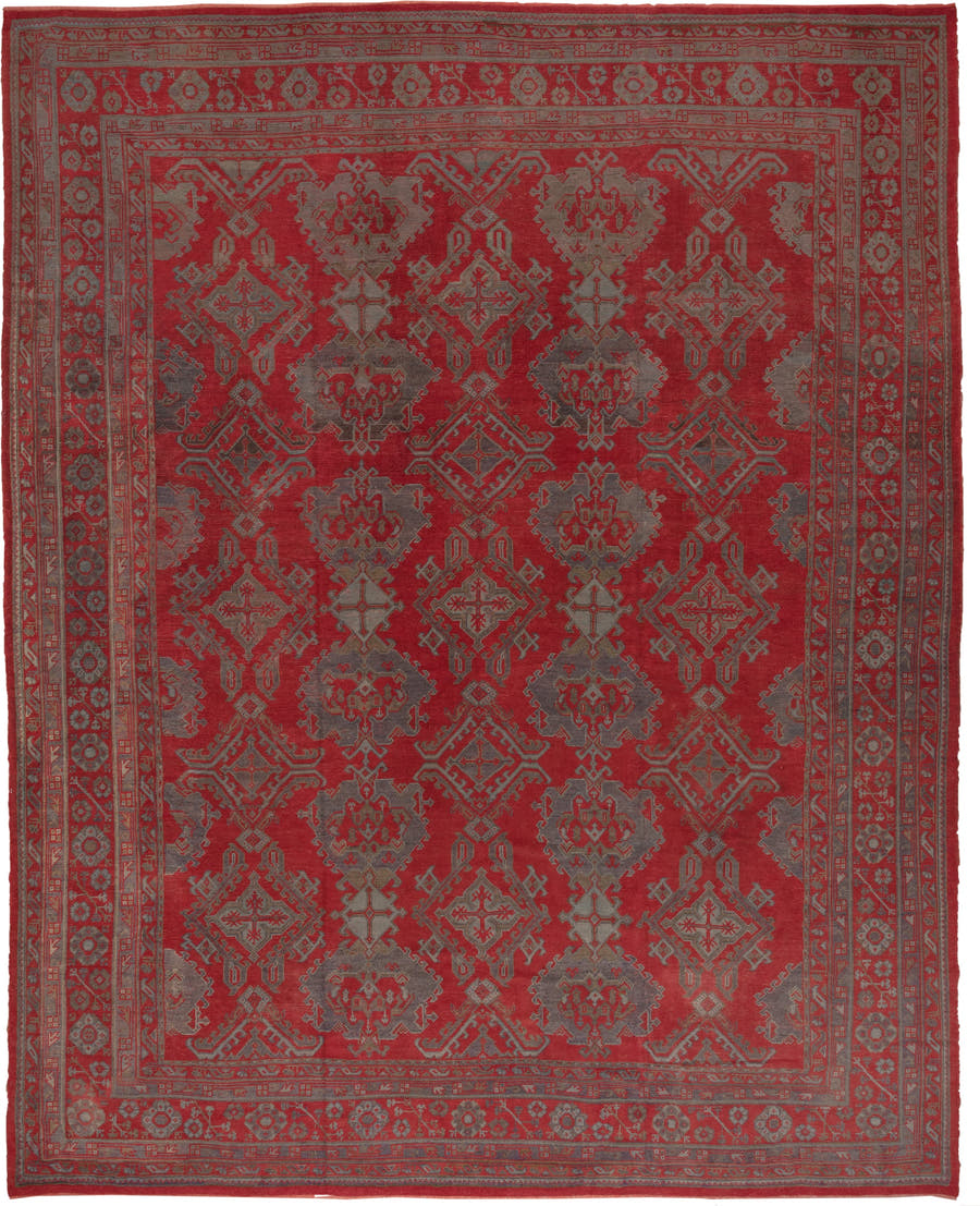 8' x 12' one-of-a-kind handmade vintage Kilim large size rug. Color palette: red, taupe, rose, brick, dusty mauve, beige