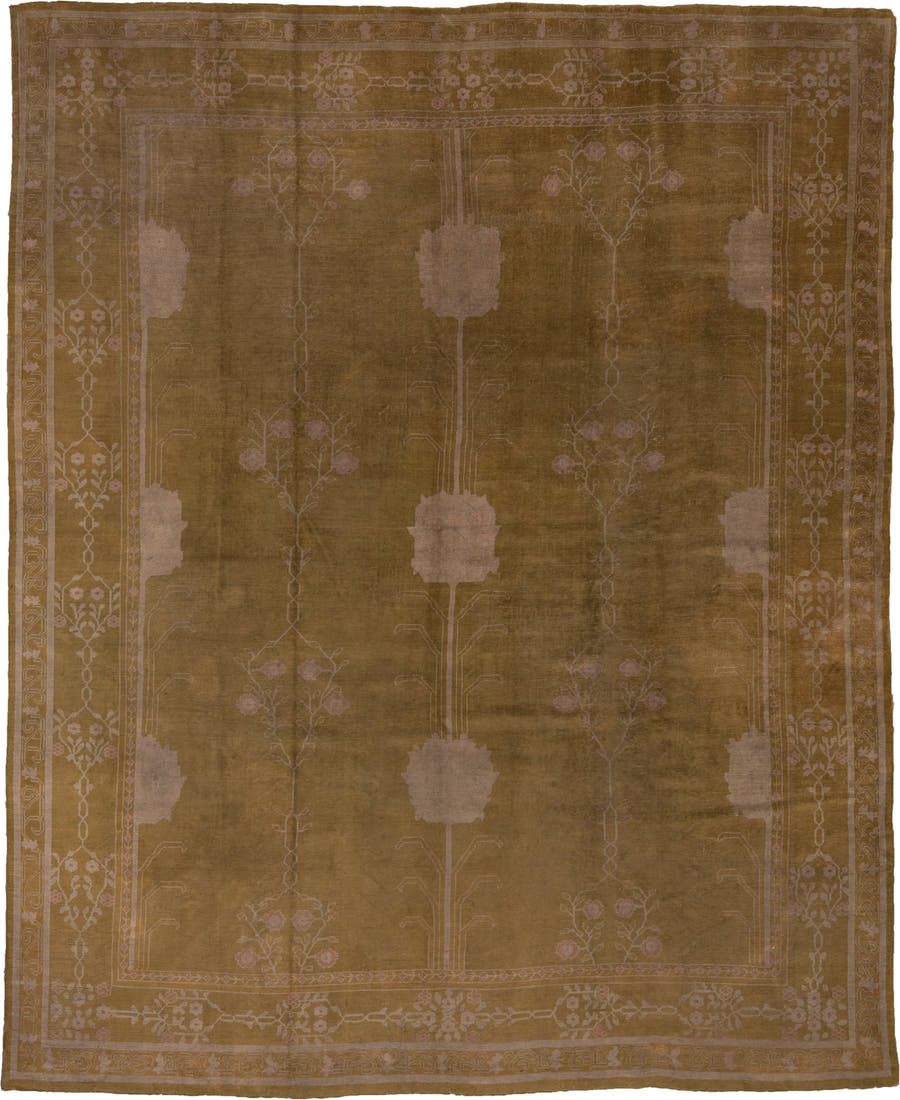 2' x 14' one-of-a-kind handmade vintage Tulu runner rug. Color palette: camel, taupe, dusty rose, beige, light brown, gray