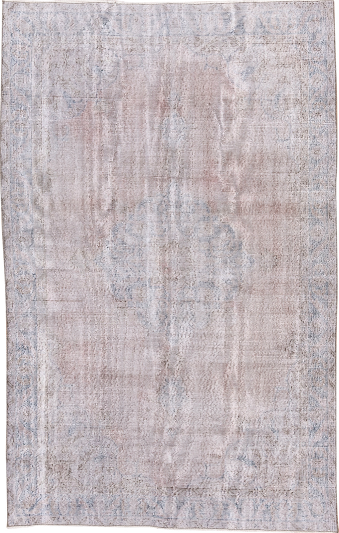 5' x 8' one-of-a-kind handmade vintage Sparta medium size rug. Color palette: dark gray, dim gray, gainsboro, gray