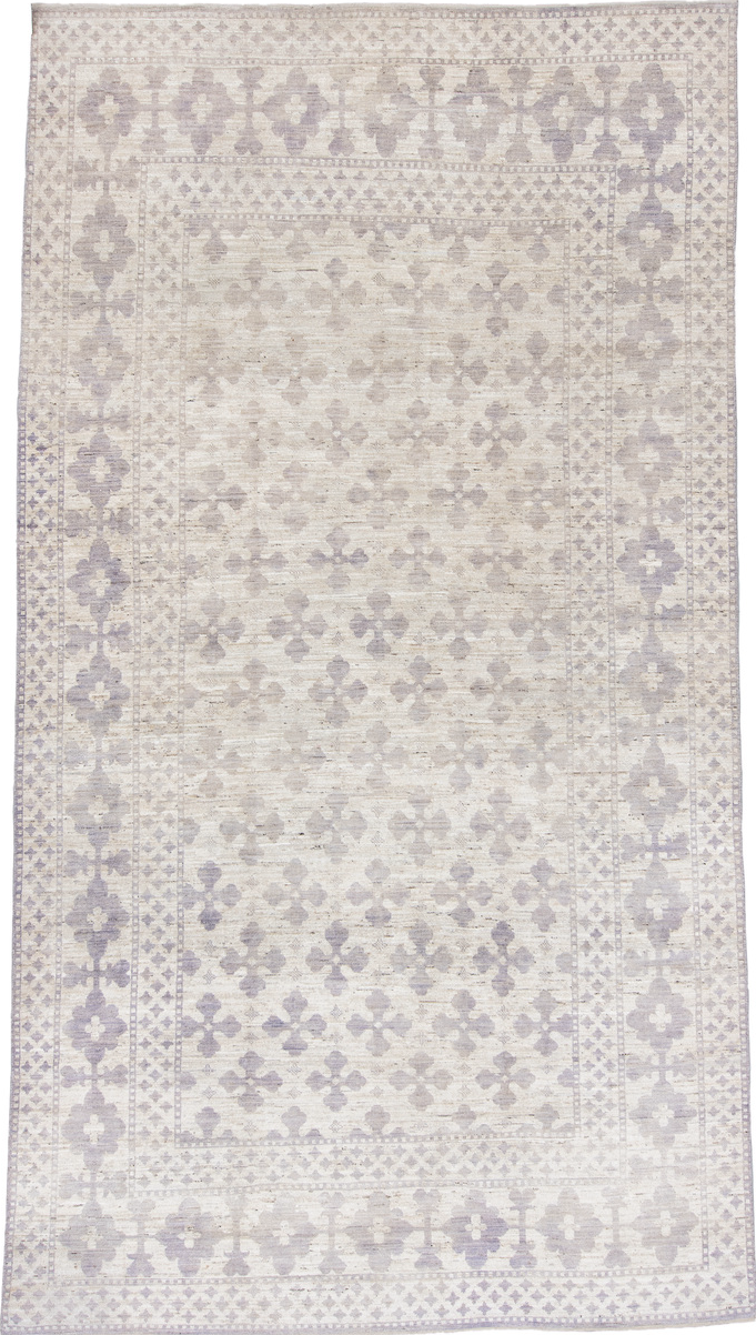 9' x 12' one-of-a-kind handmade vintage Tulu large size rug. Color palette: black, charcoal, dark gray, gainsboro, gray