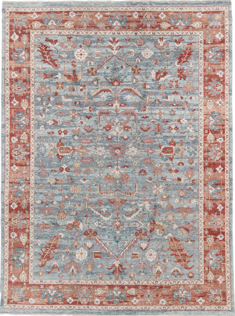 8' x 12' one-of-a-kind handmade vintage Oushak large size rug. Color palette: black, brown, charcoal, dark gray, gainsboro