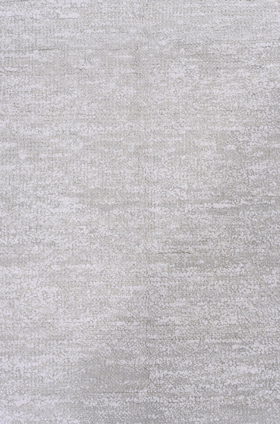 8' x 11' one-of-a-kind handmade vintage Sari Silk large size rug. Color palette: dark gray, gainsboro, gray, light gray