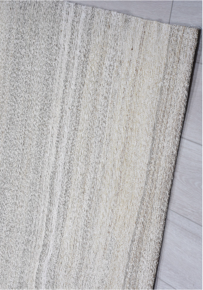 10' x 14' one-of-a-kind handmade vintage Kilim large size rug. Color palette: black, charcoal, dark gray, dim gray